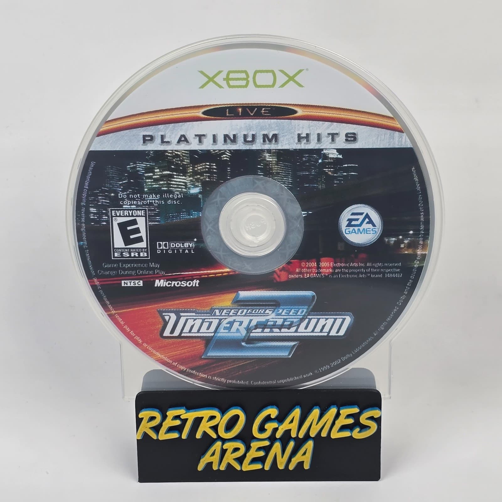 Need for Speed: Underground 2 (Original Xbox) Platinum Hits Disc