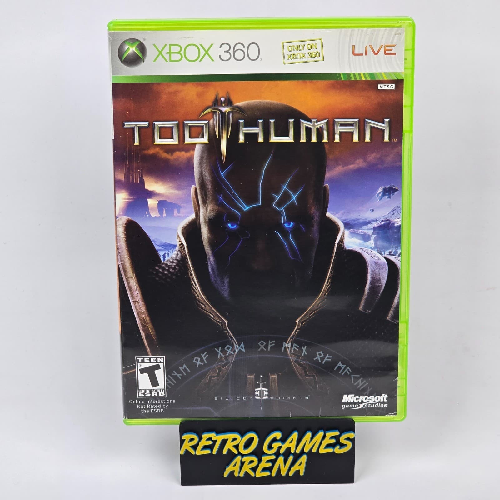 Too Human (Xbox 360) Case & Disc
