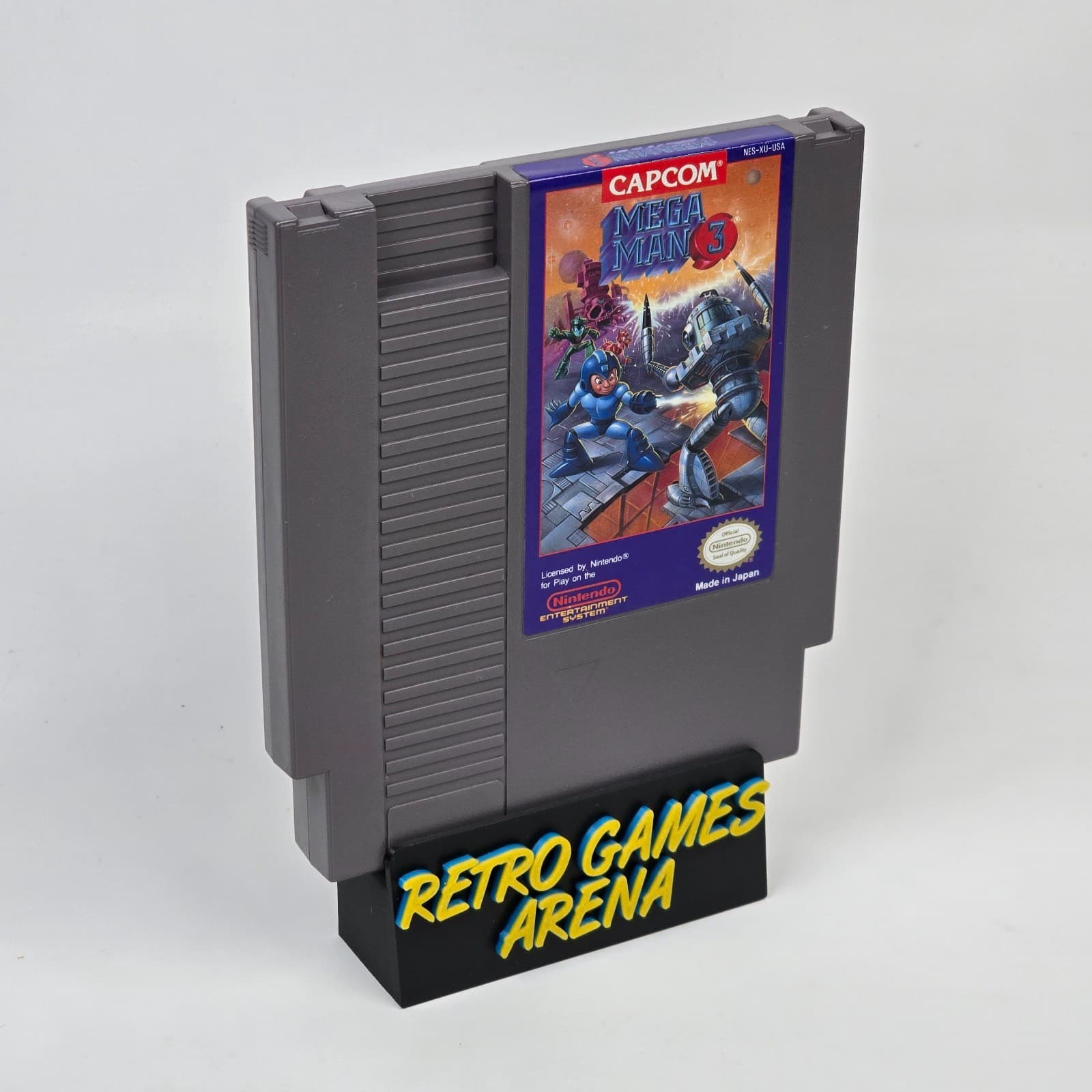 💿REFURBISHED Mega Man MegaMan 3 (Nintendo NES) POLISHED, CLEANED, & TESTED 💿