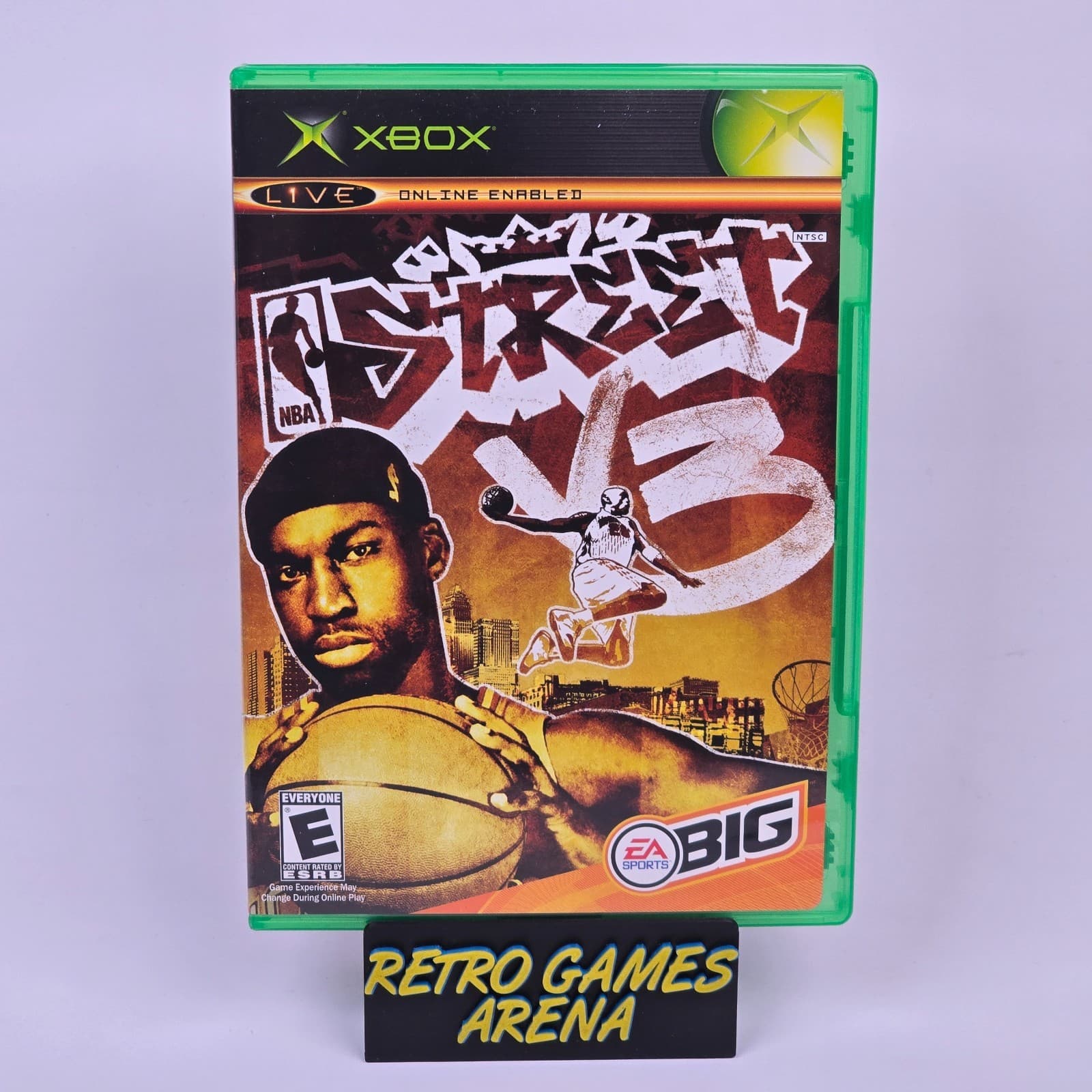 NBA Street V3 Volume Vol 3 (Original Xbox) Case & Disc