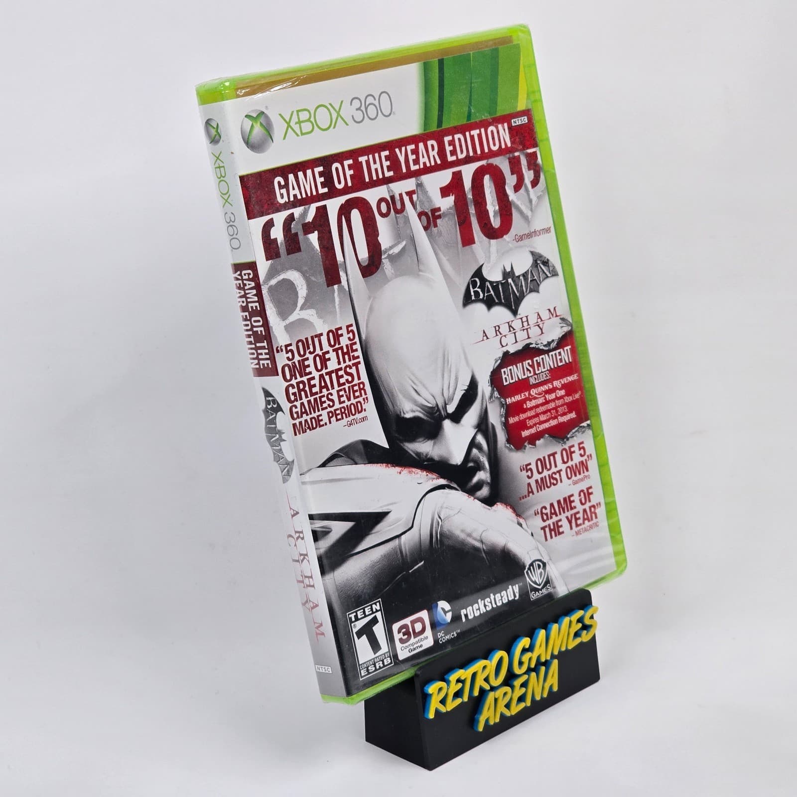 Batman: Arkham City Game of the Year Edition (Xbox 360) BRAND NEW FACTORY SEALED