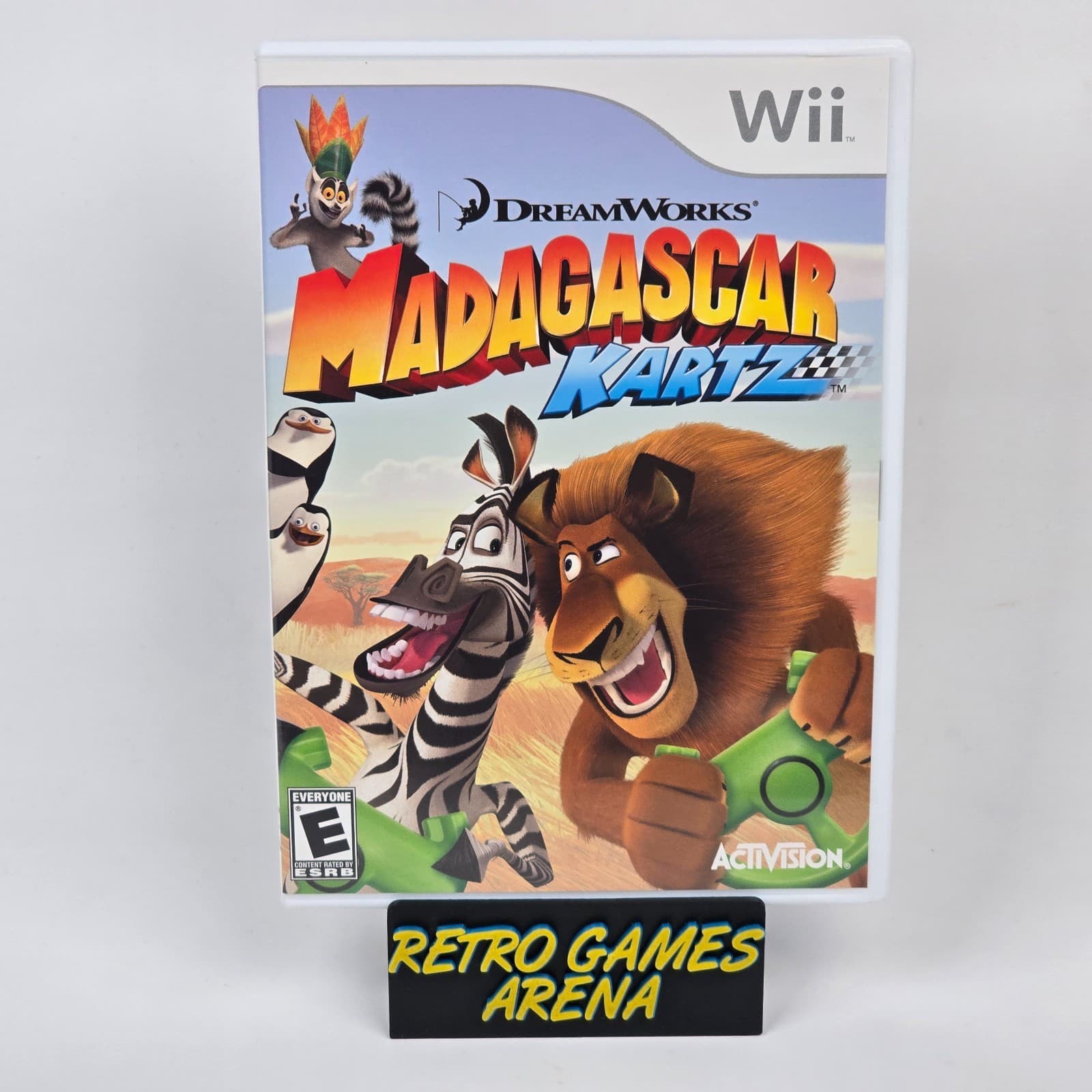 Madagascar Kartz (Nintendo Wii) CIB COMPLETE