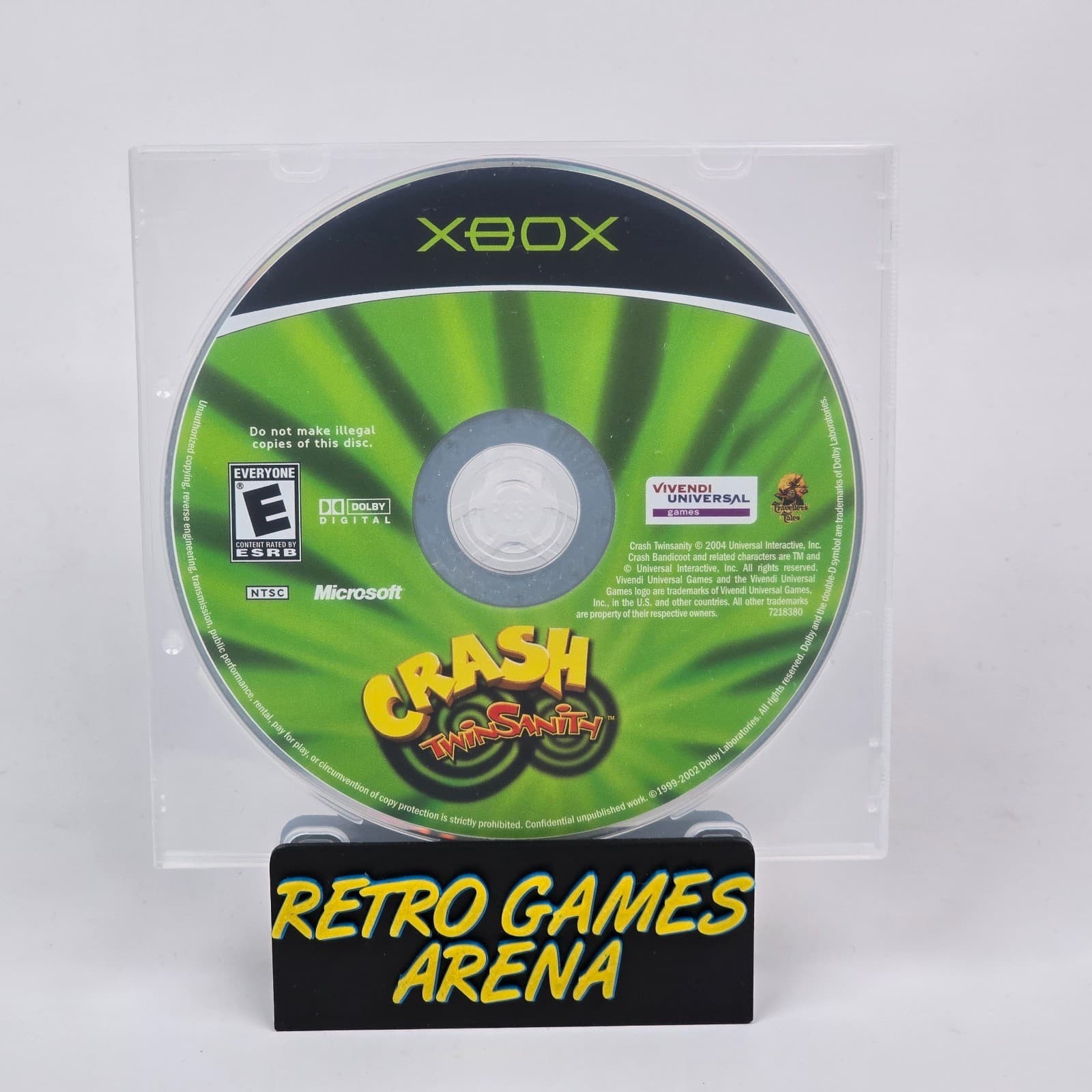 Crash Twinsanity (Original Xbox) Disc TESTED