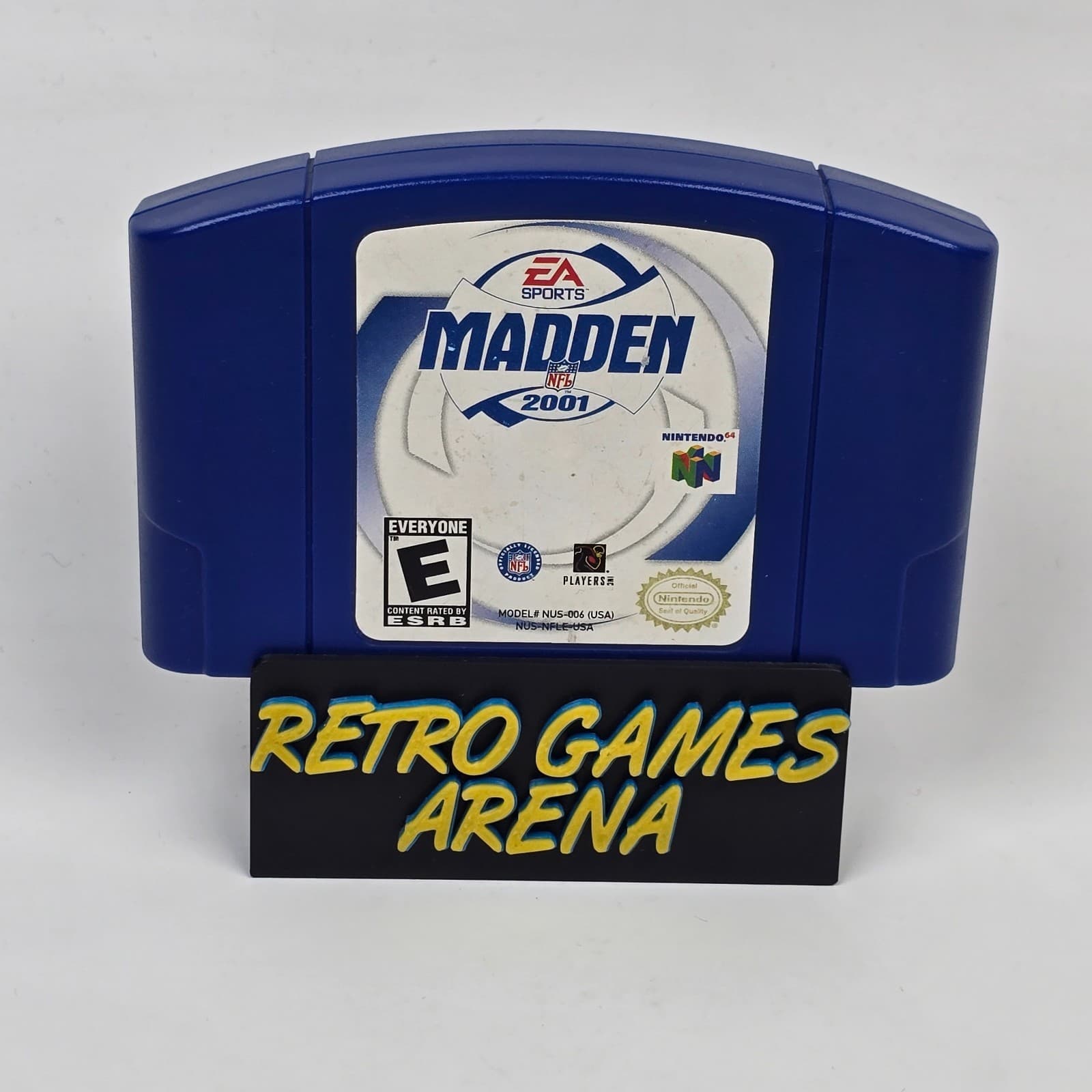 Madden NFL 2001 (Nintendo 64 N64) Cartridge TESTED