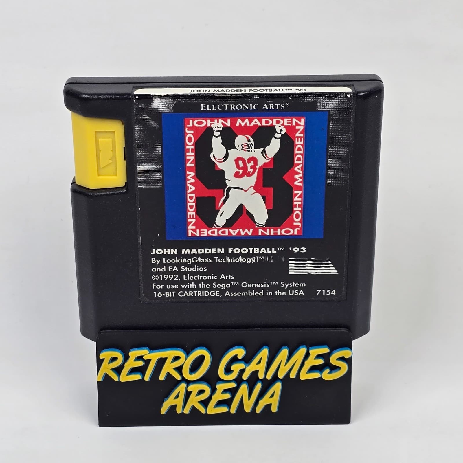 John Madden Football 93 (Sega Genesis) Cartridge