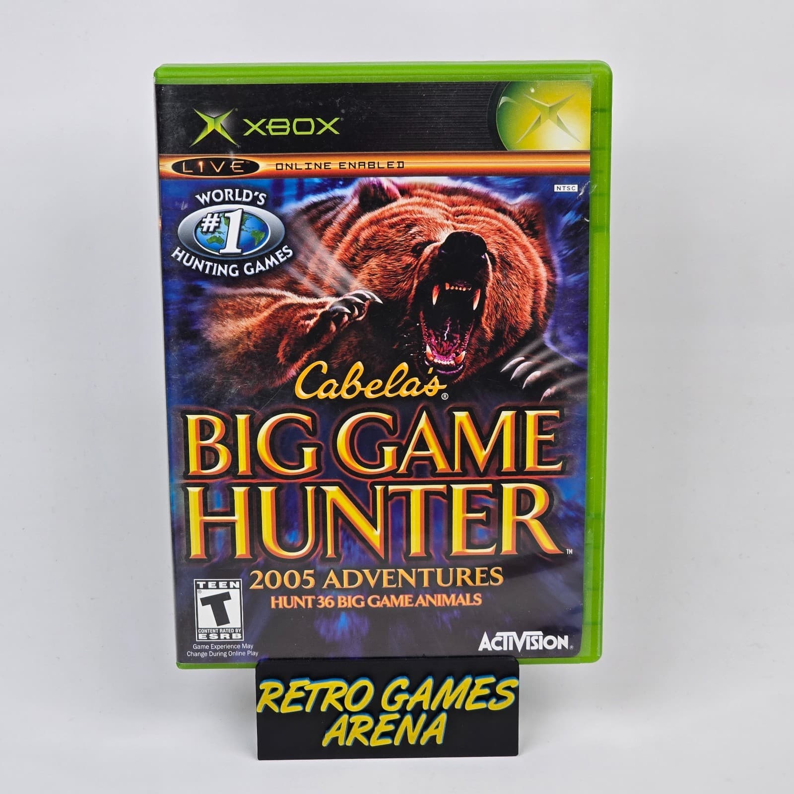 Cabela's Big Game Hunter: 2005 Adventures (Original Xbox) CIB COMPLETE & TESTED