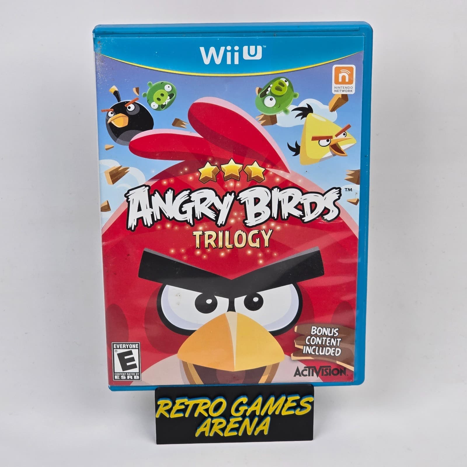 Angry Birds: Trilogy (Nintendo Wii U) CIB COMPLETE & TESTED