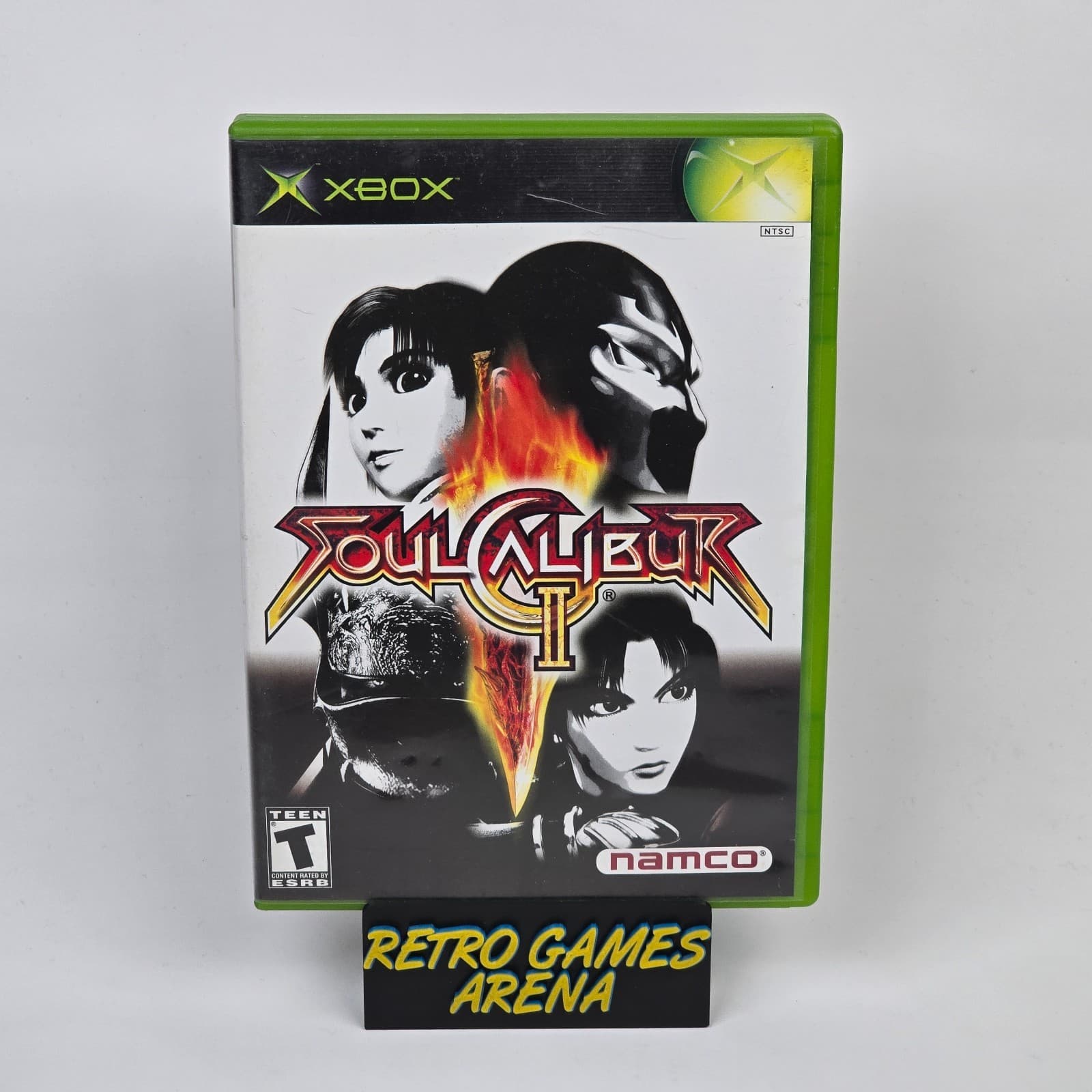 Soul Calibur II 2 (Original Xbox) Black Label CIB COMPLETE & TESTED