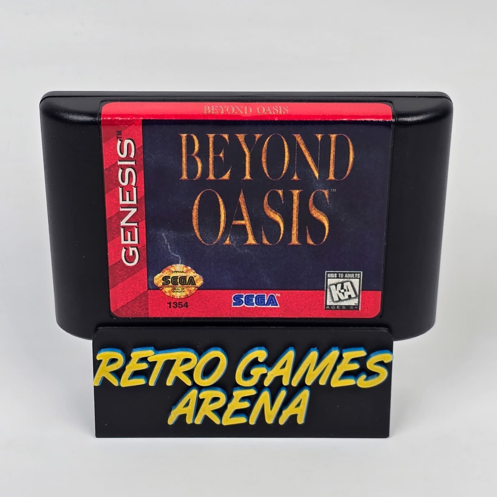 Beyond Oasis (Sega Genesis) Cartridge