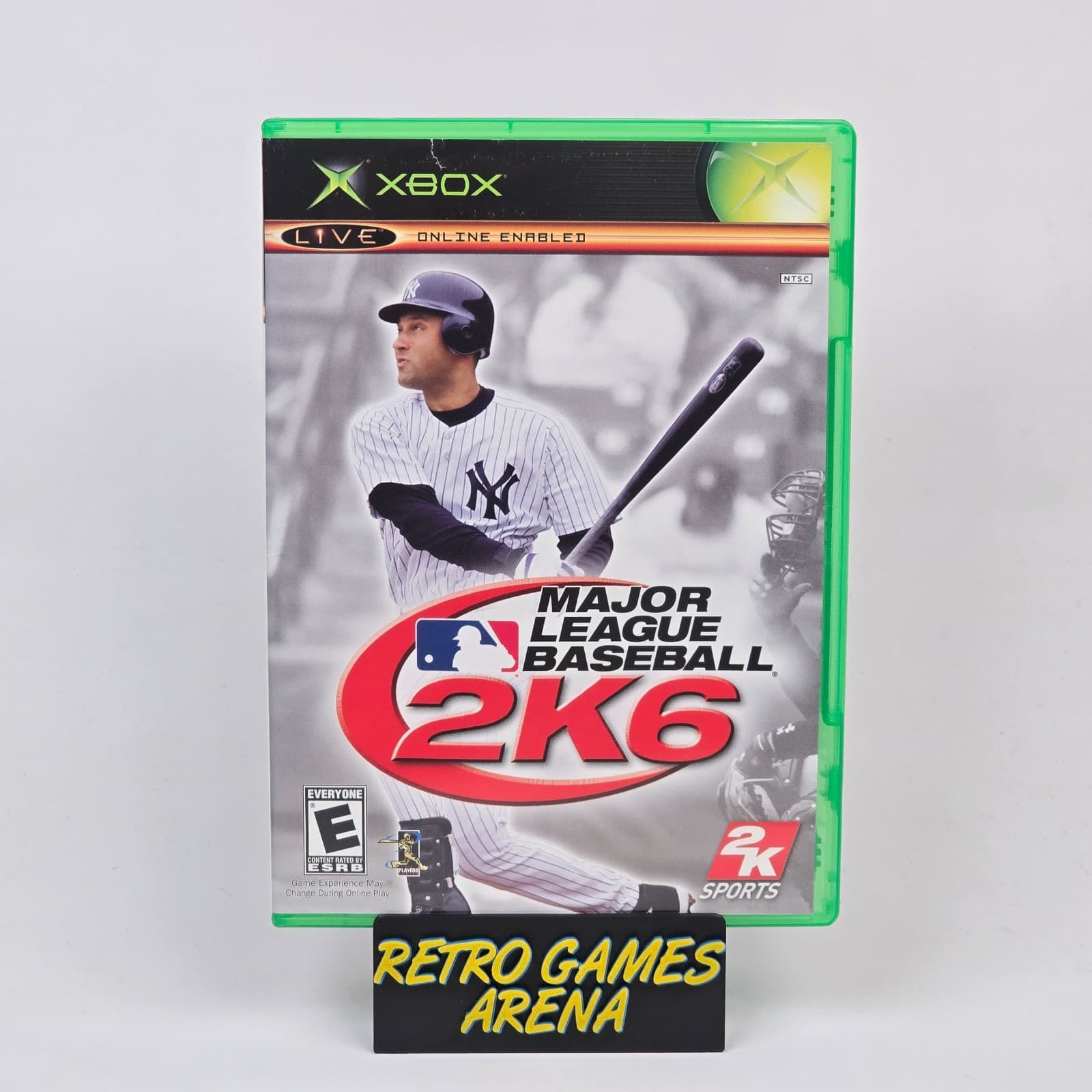 Major League Baseball MLB 2K6 (Original Xbox) Case & Disc TESTED