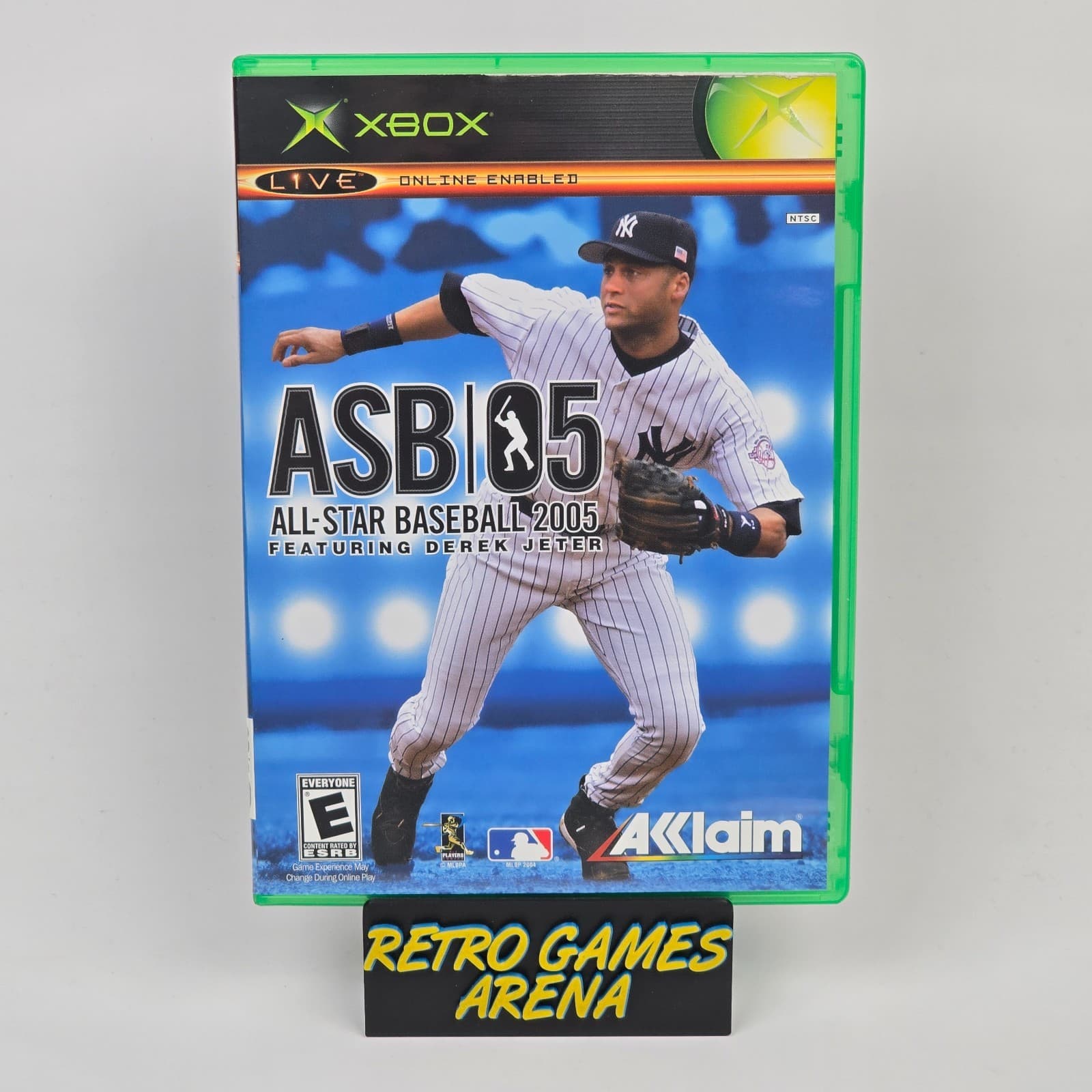 All-Star Baseball 2005 (Original Xbox) Case & Disc TESTED
