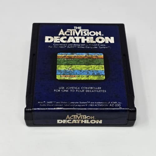 Decathlon (Atari 2600) CLEANED & TESTED