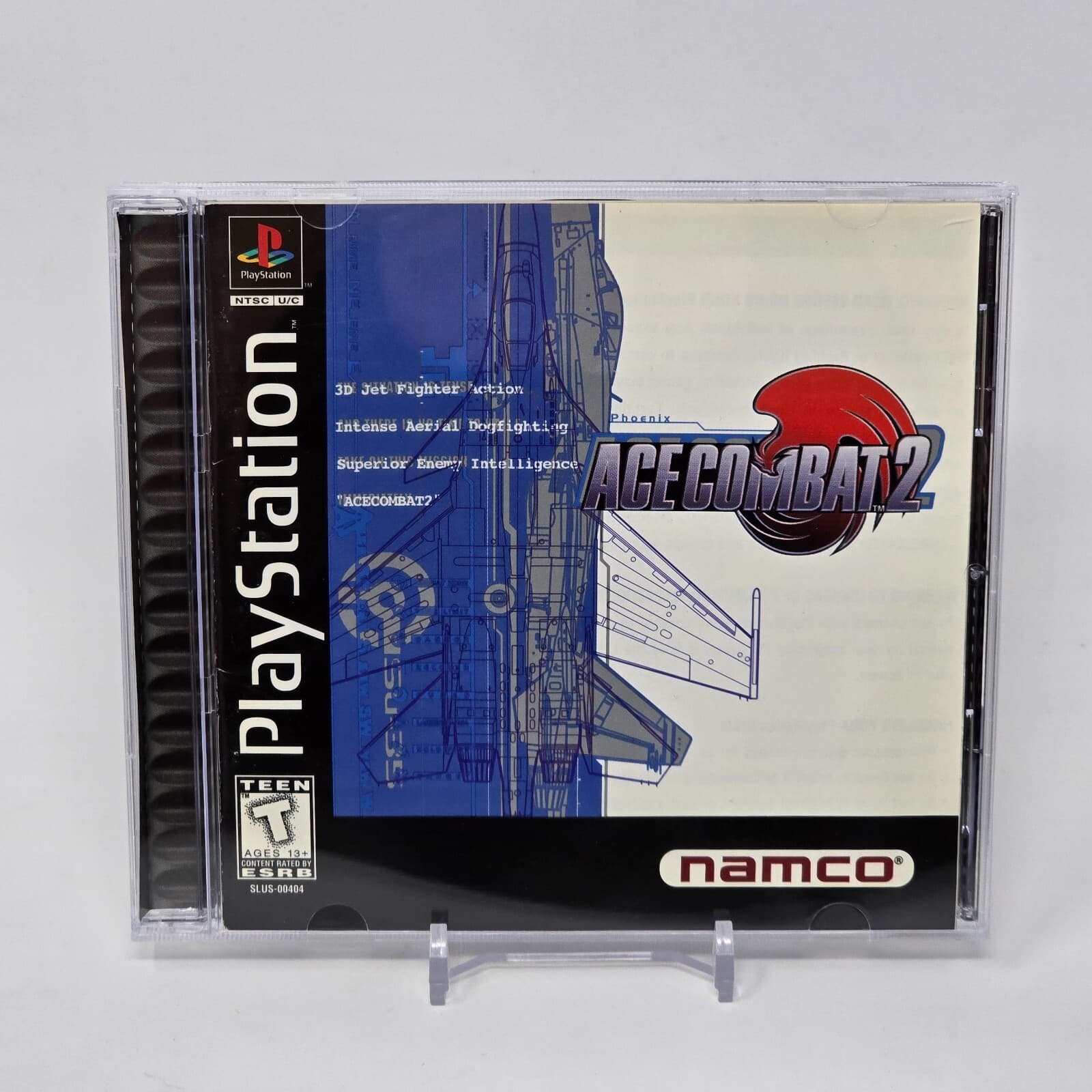 Ace Combat 2 (PlayStation 1 PS1) CIB COMPLETE & TESTED