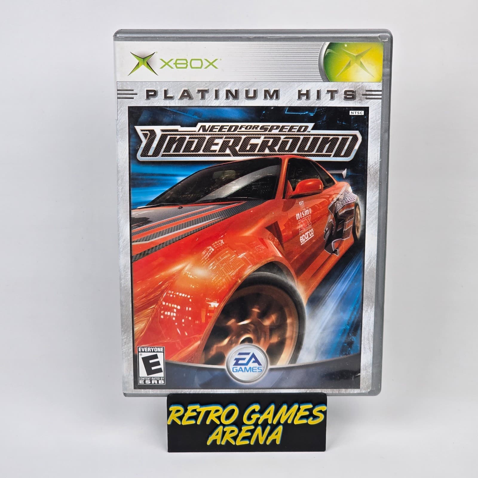 Need for Speed: Underground (Original Xbox) Platinum Hits CIB COMPLETE