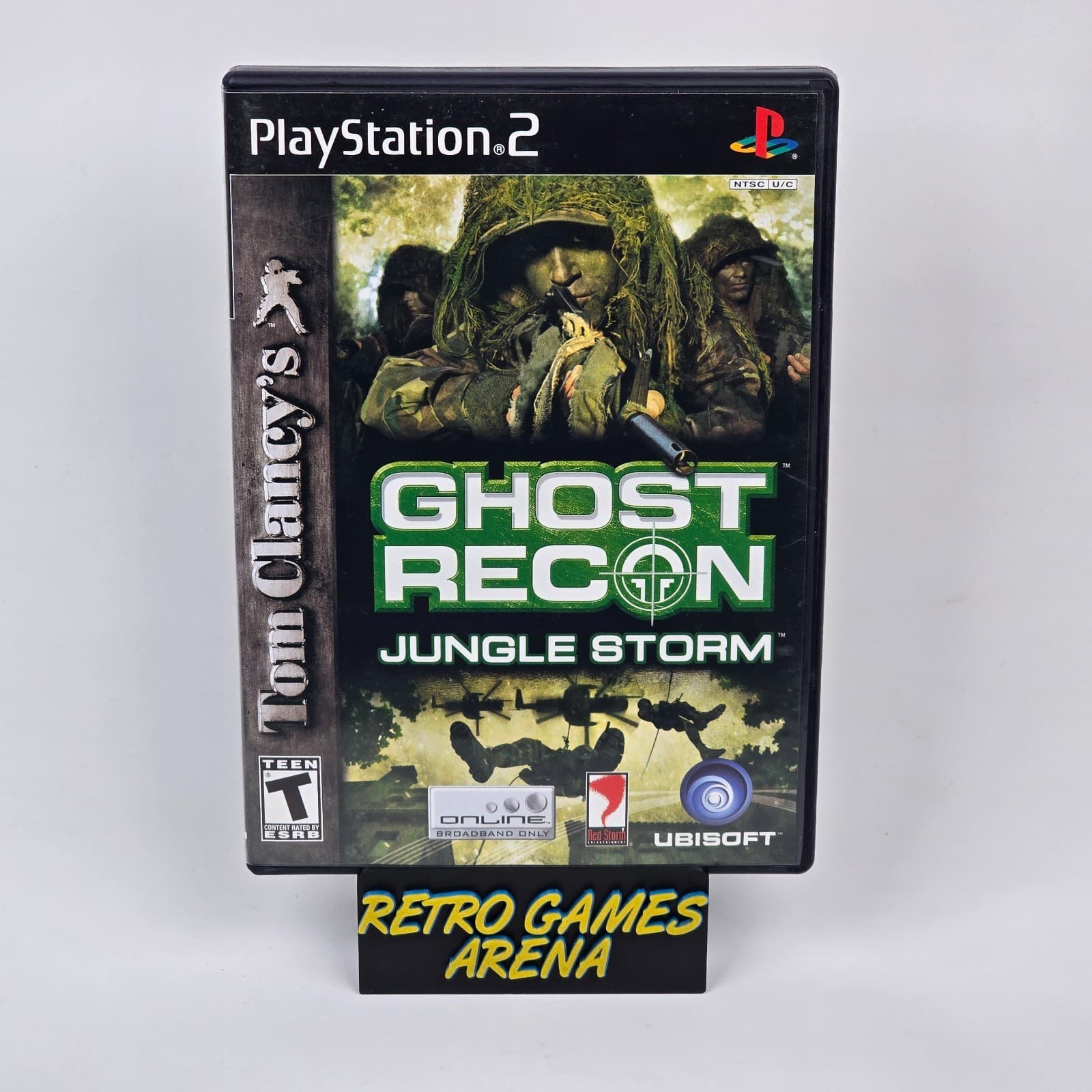 Ghost Recon: Jungle Storm (PlayStation 2 PS2) Black Label CIB COMPLETE