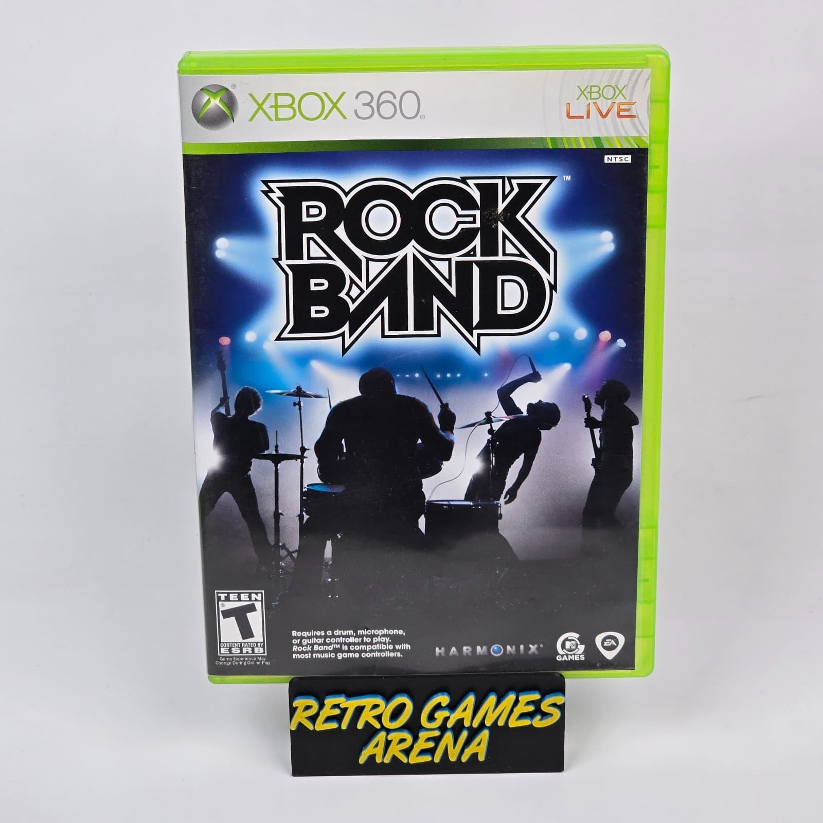 Rock Band (Xbox 360) Case & Disc