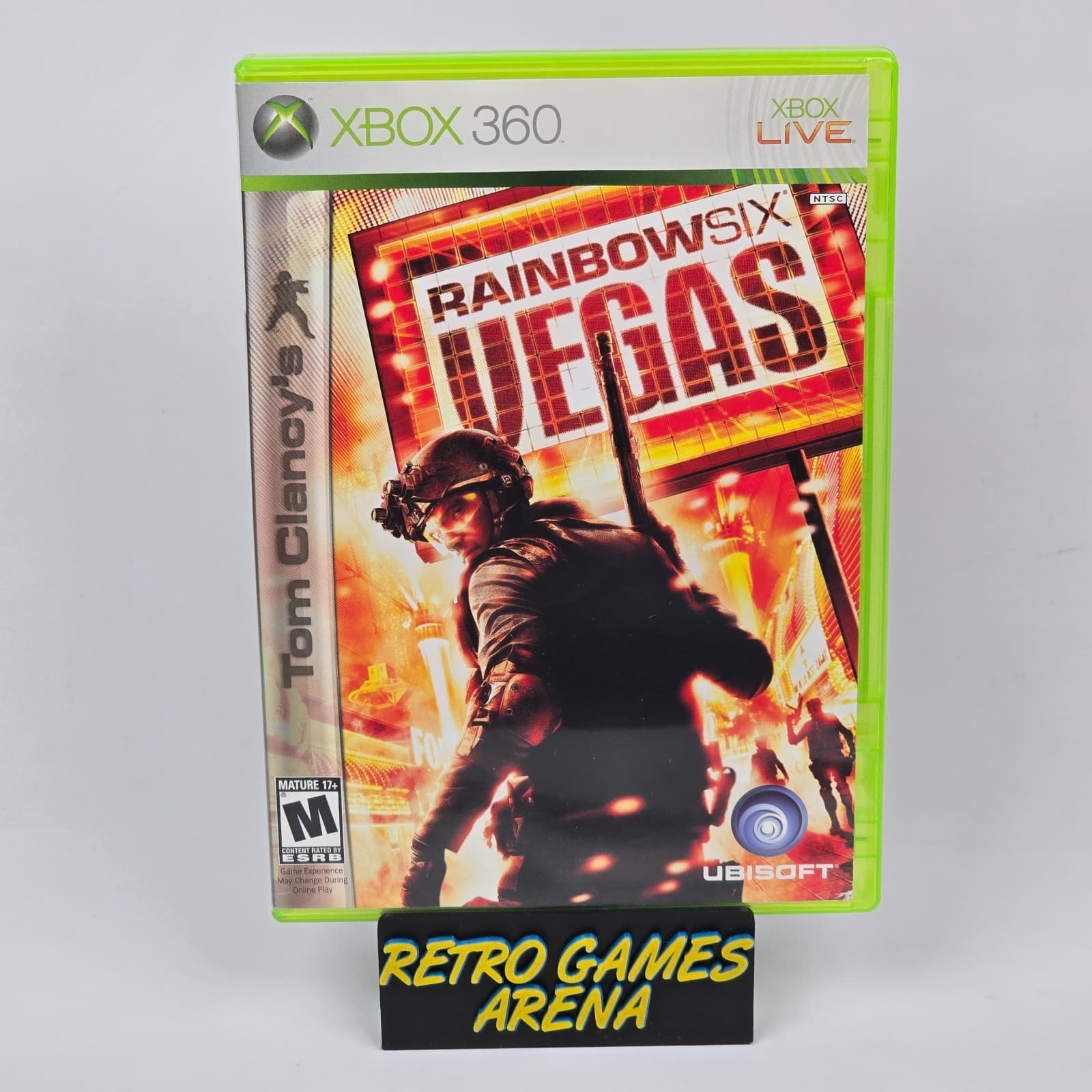 Rainbow Six: Vegas (Xbox 360) Case & Disc