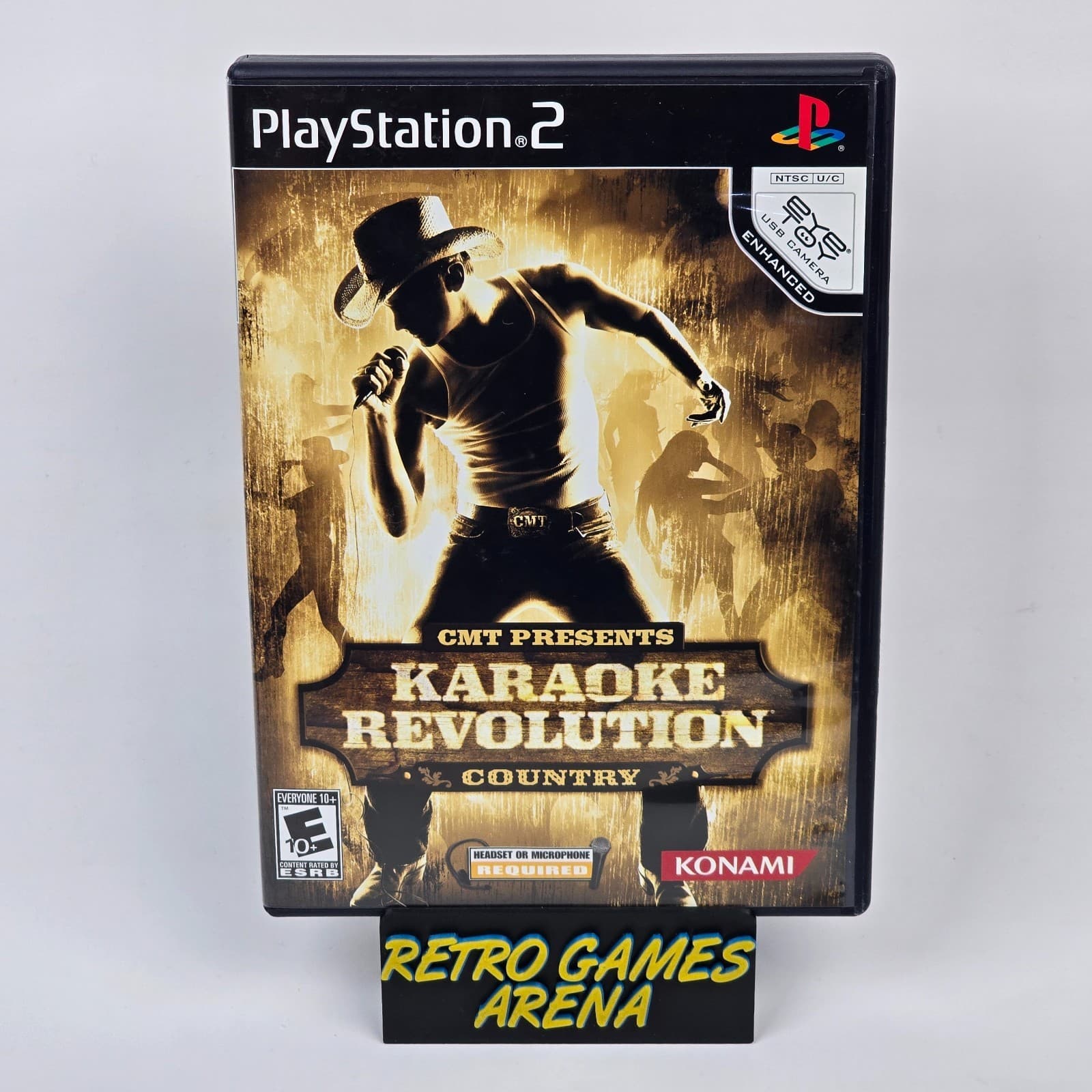 Karaoke Revolution Country (PlayStation 2 PS2) CIB COMPLETE