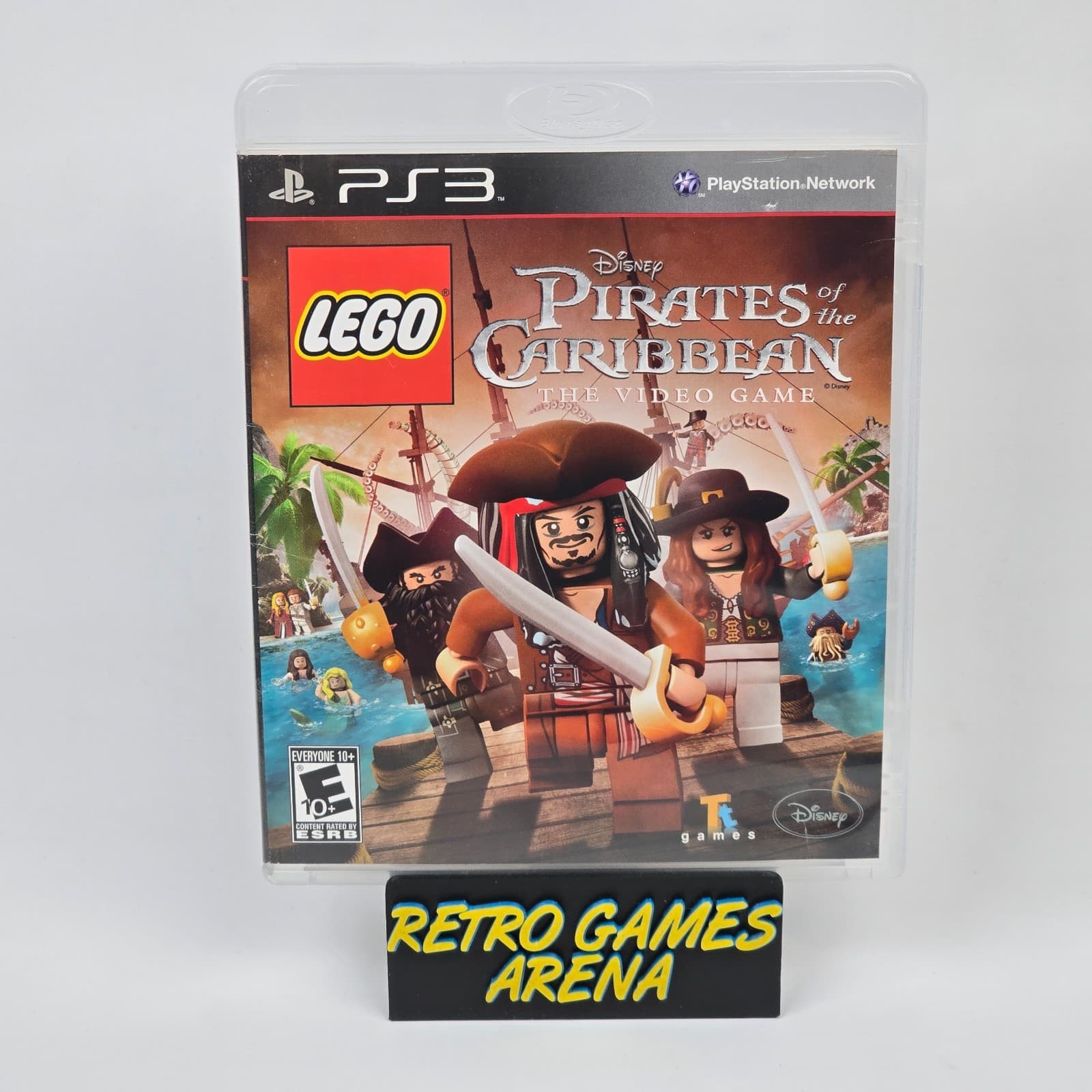 LEGO Pirates of the Caribbean: The Video Game (PlayStation 3 PS3) Case & Disc