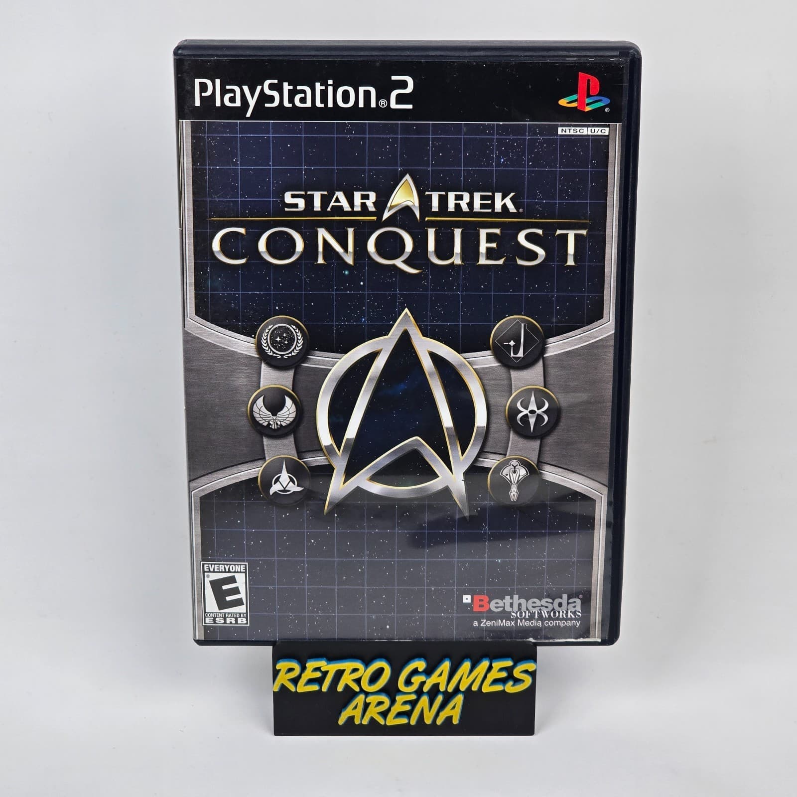 Star Trek: Conquest (PlayStation 2 PS2) CIB COMPLETE