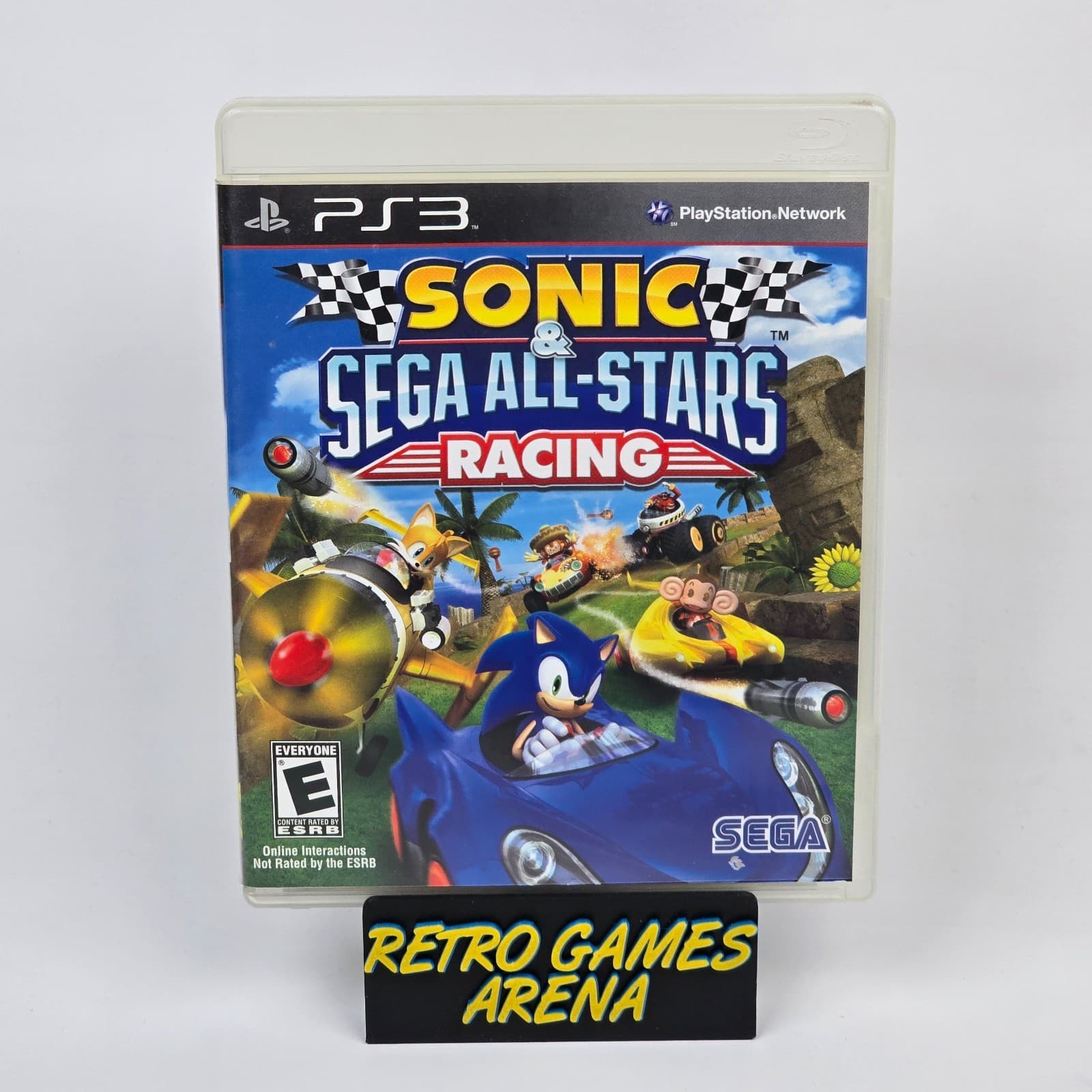 Sonic & Sega All-Stars Racing (PlayStation 3 PS3) CIB COMPLETE