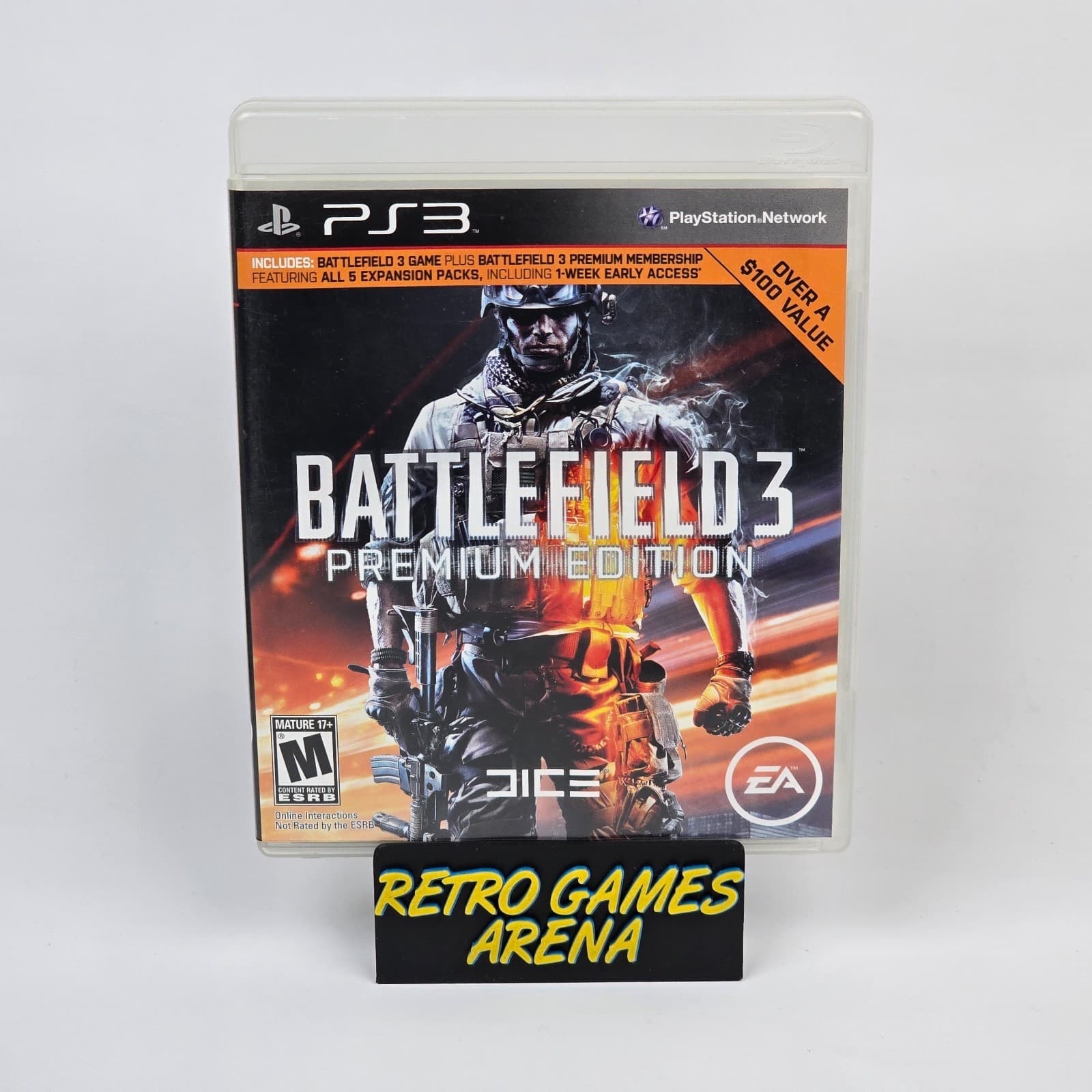 Battlefield 3: Premium Edition (PlayStation 3 PS3) CIB COMPLETE
