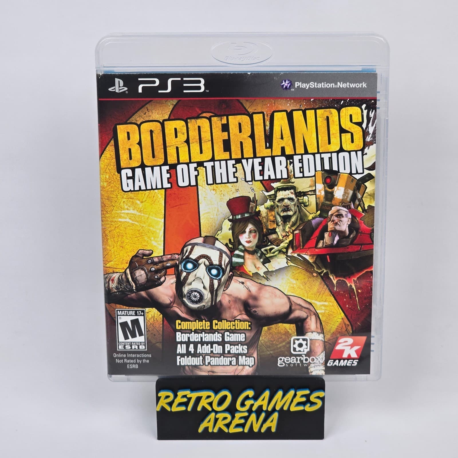 Borderlands: Game of the Year Edition (PlayStation 3 PS3) CIB COMPLETE