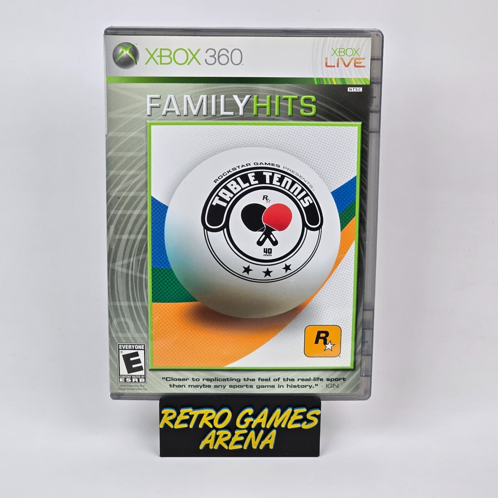 Table Tennis (Xbox 360) Platinum Hits CIB COMPLETE