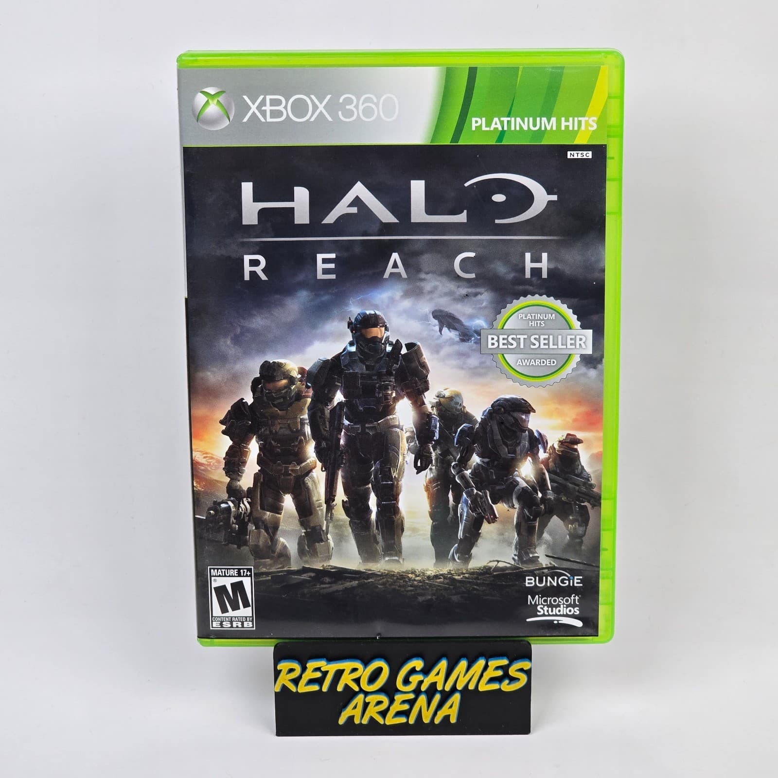 Halo: Reach (Xbox 360) Platinum Hits CIB COMPLETE