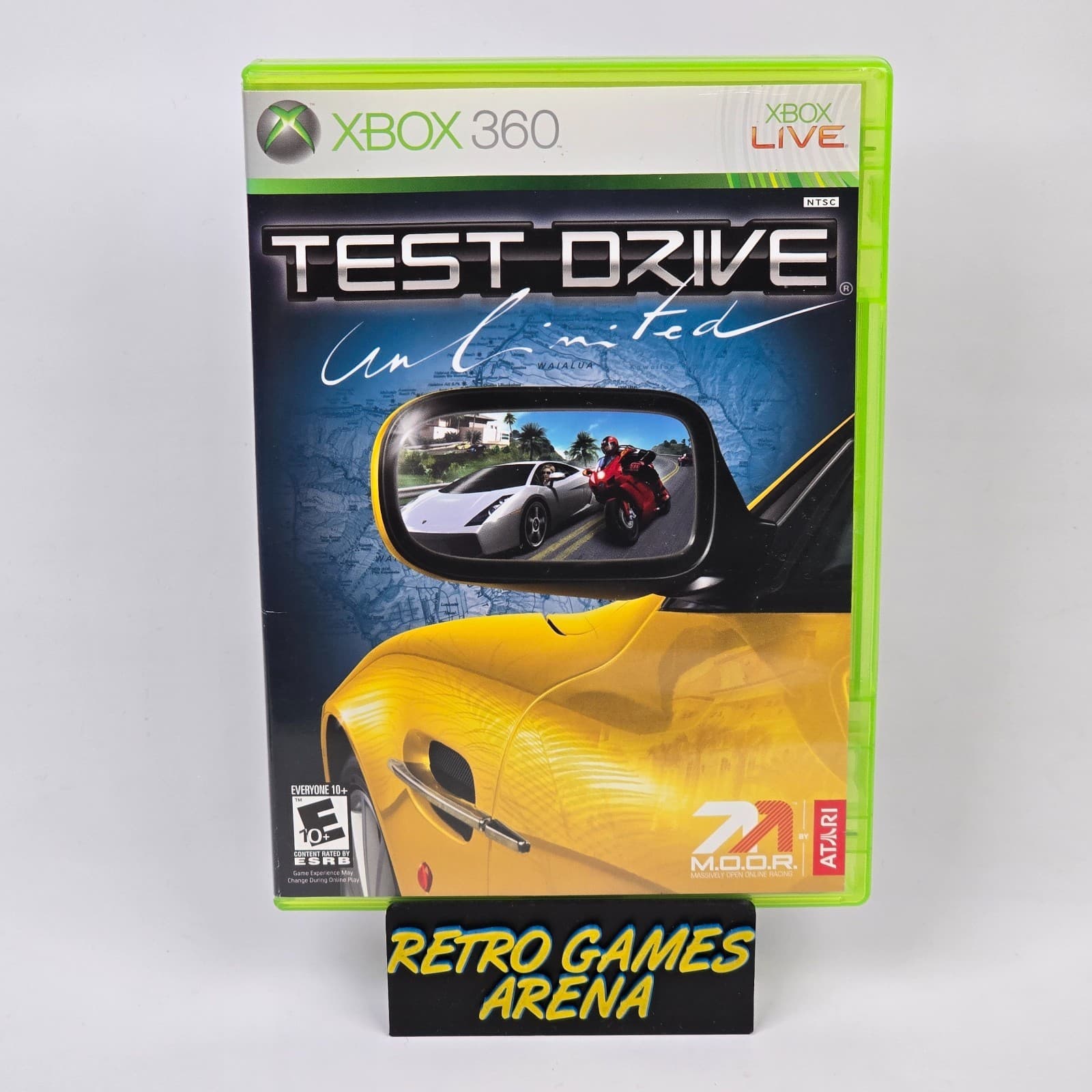 Test Drive Unlimited (Xbox 360) CIB COMPLETE