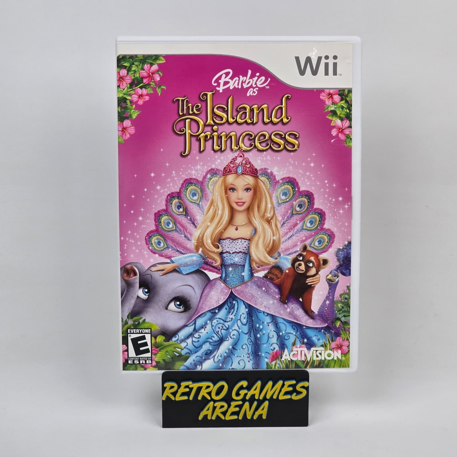 Barbie as The Island Princess (Nintendo Wii) Case & Disc