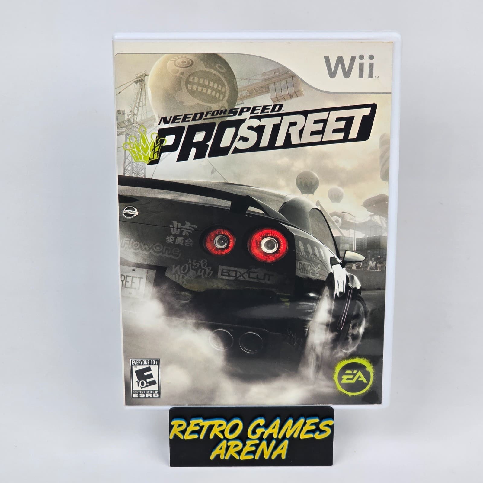 Need for Speed: ProStreet Pro Street (Nintendo Wii) Case & Disc