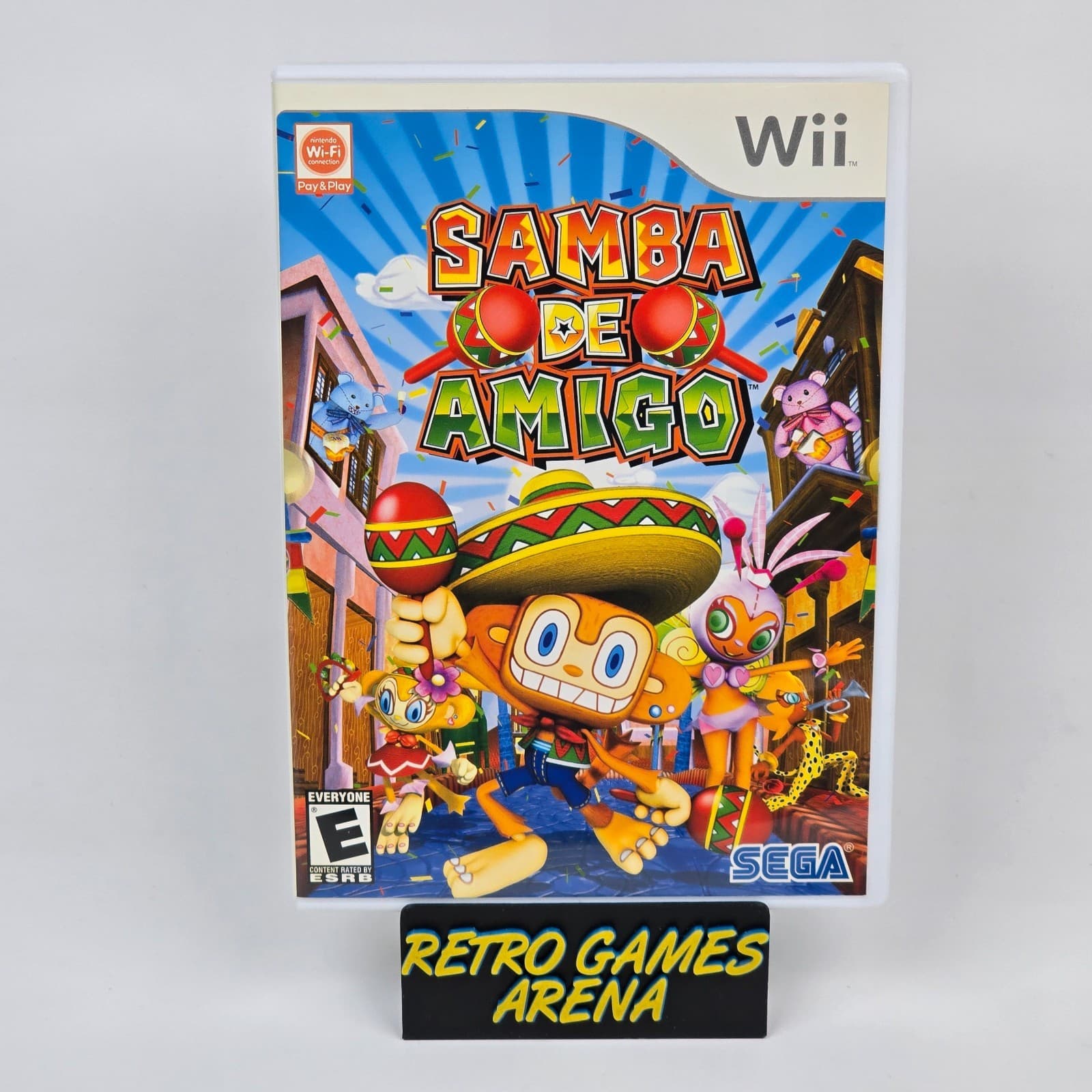 Samba De Amigo (Nintendo Wii) CIB COMPLETE
