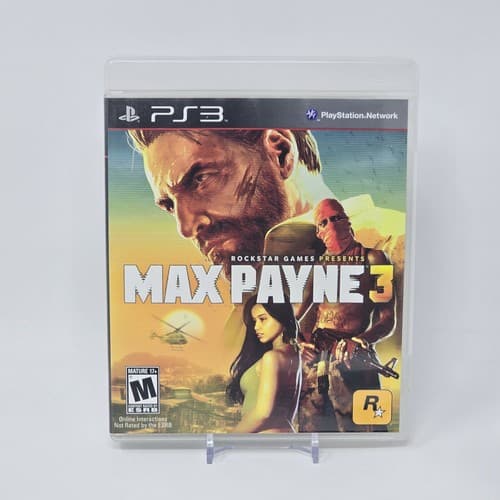 Max Payne 3 (PlayStation 3 PS3) CIB COMPLETE & TESTED