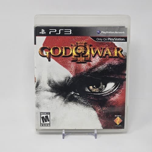 God of War III (PlayStation 3 PS3) Black Label CIB COMPLETE & TESTED