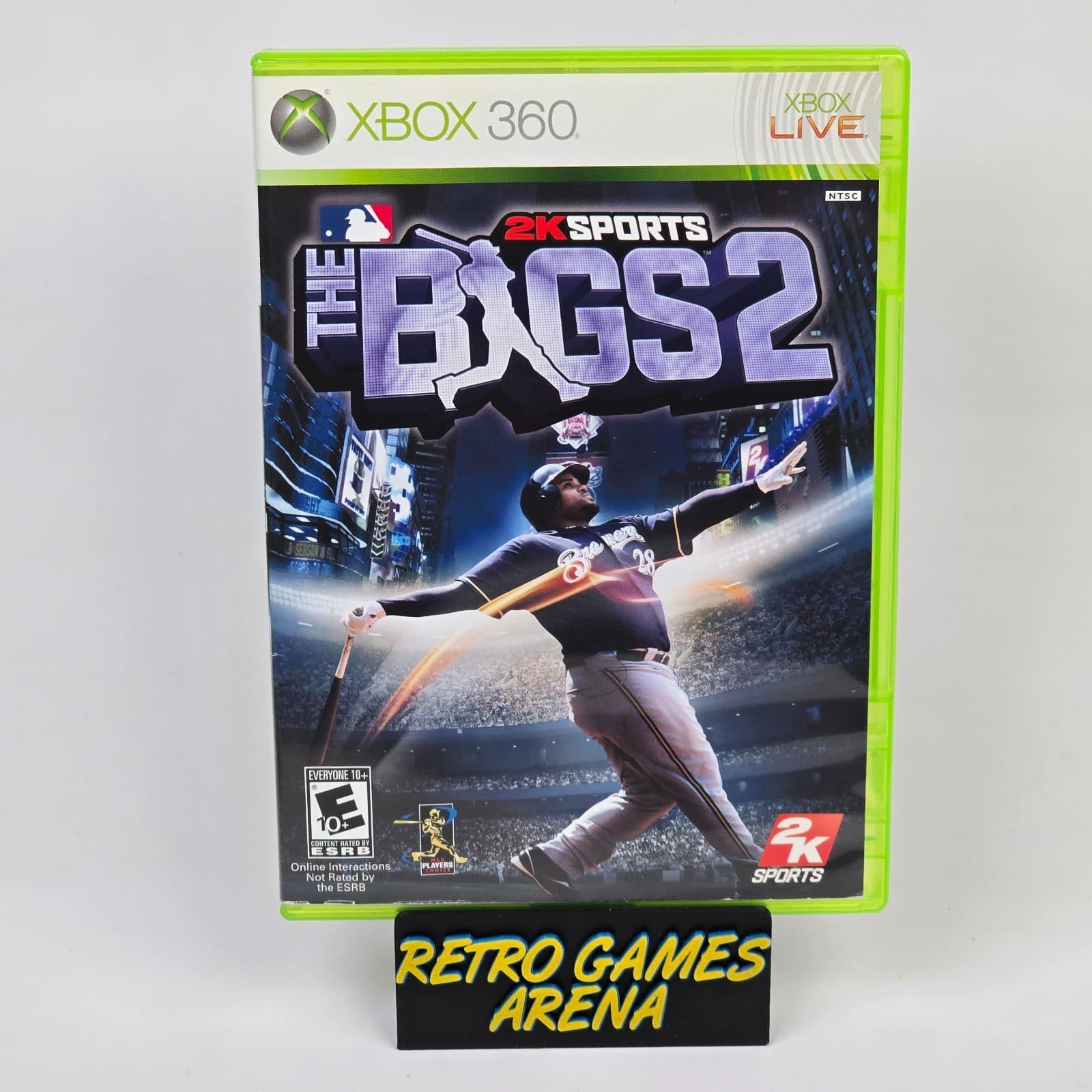 The Bigs 2 MLB (Xbox 360) Case & Disc