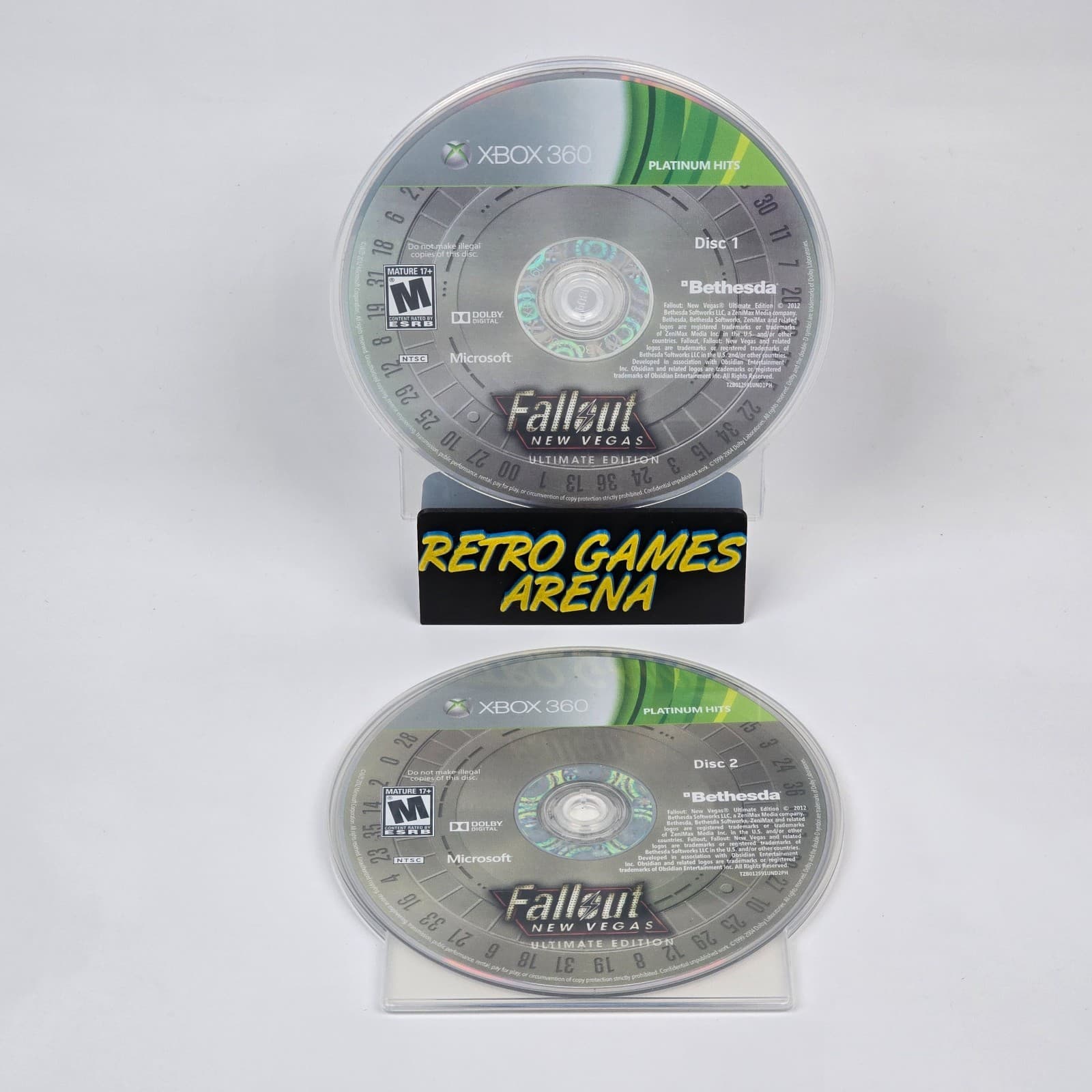 Fallout: New Vegas - Ultimate Edition (Xbox 360) Platinum Hits Discs