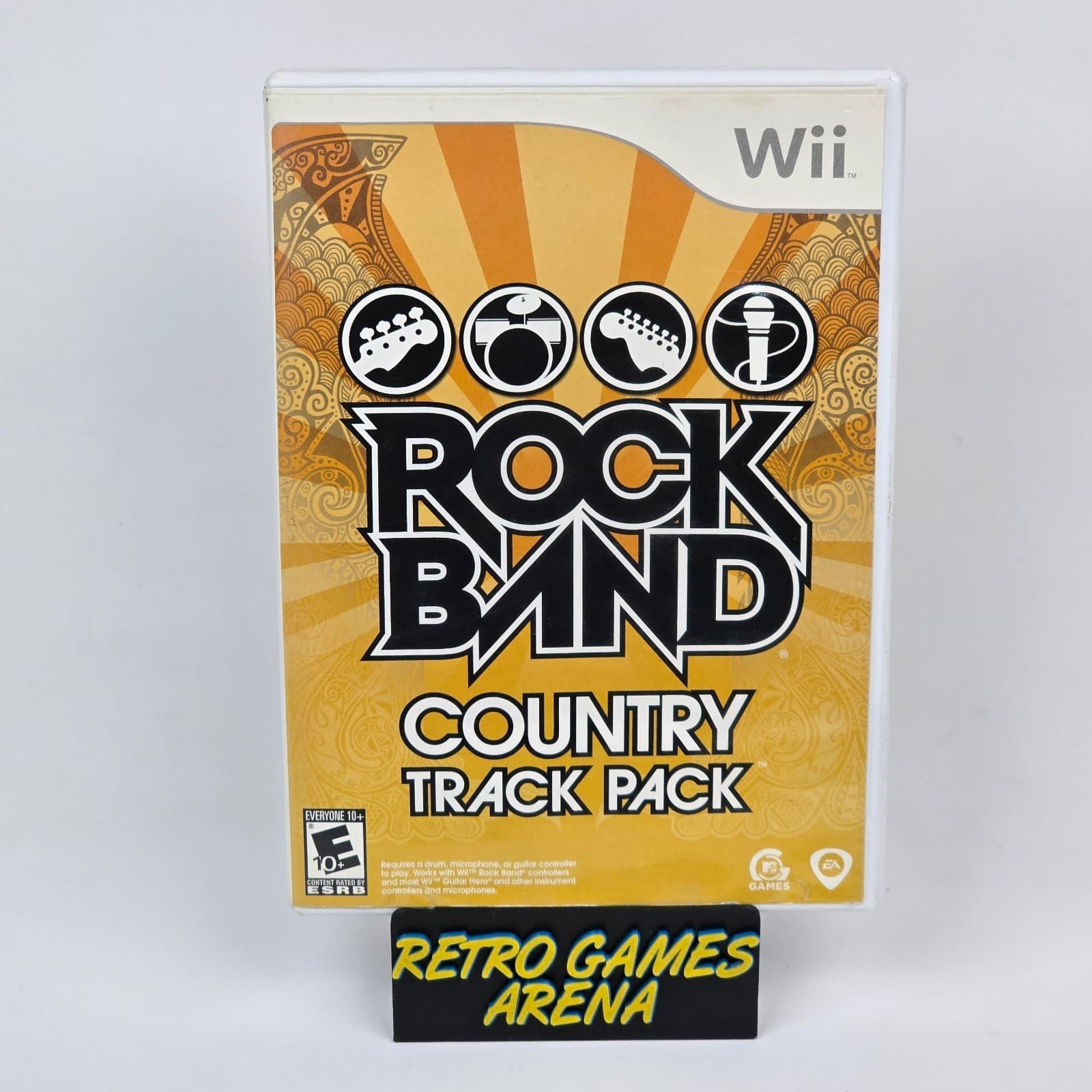 Rock Band: Country Track Pack (Nintendo Wii) CIB COMPLETE