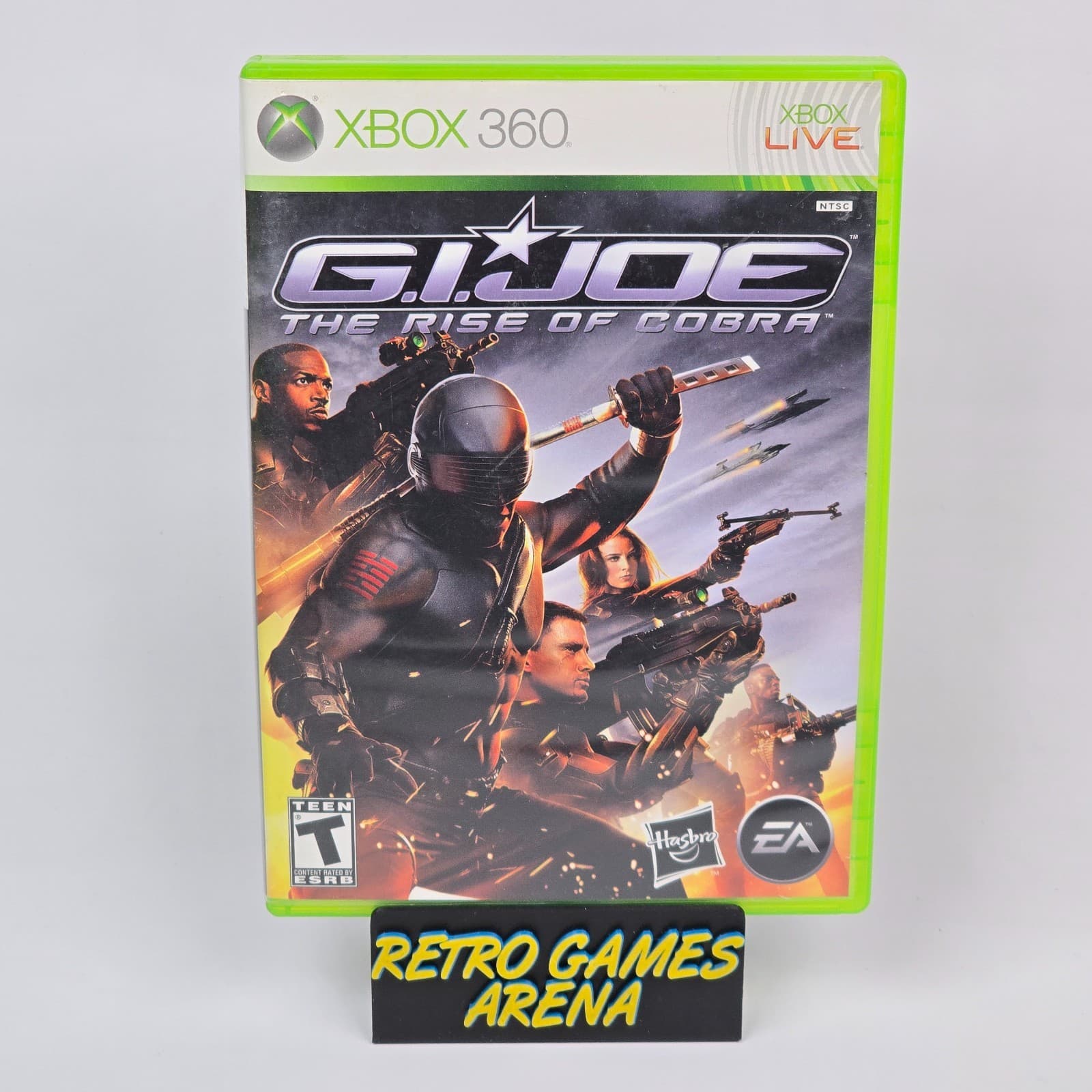 G.I. Joe: The Rise of Cobra (Xbox 360) Case & Disc