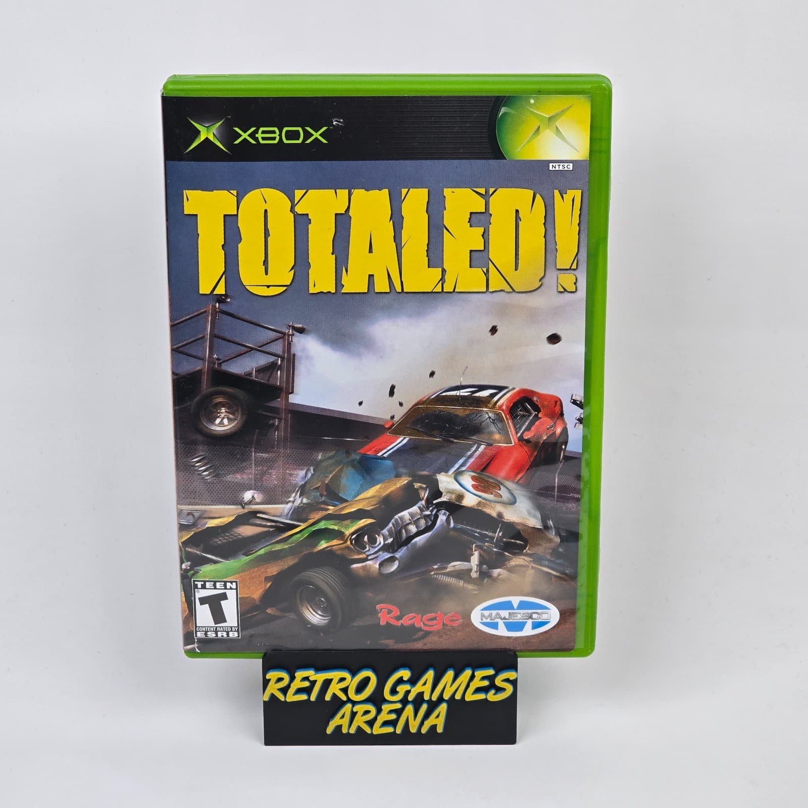 Totaled! (Original Xbox) CIB COMPLETE & TESTED