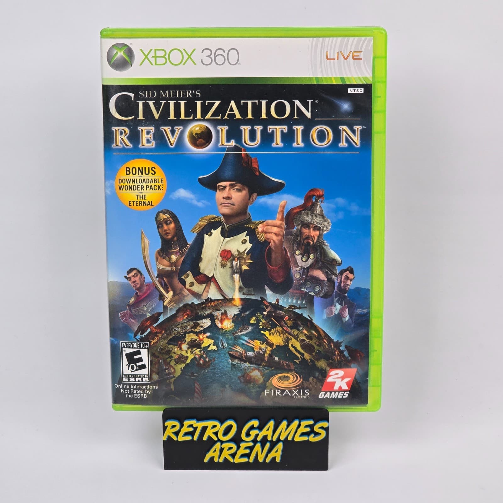 Civilization: Revolution (Xbox 360) CIB COMPLETE