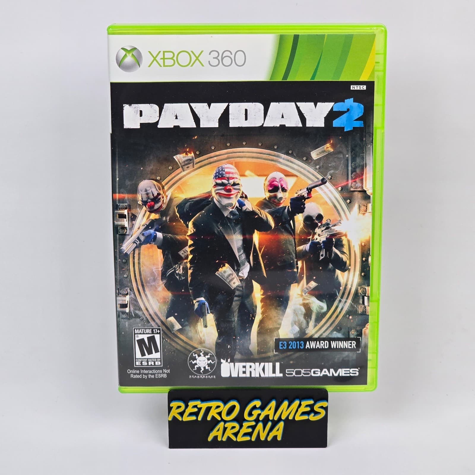 Payday Pay Day 2 (Xbox 360) Case & Disc