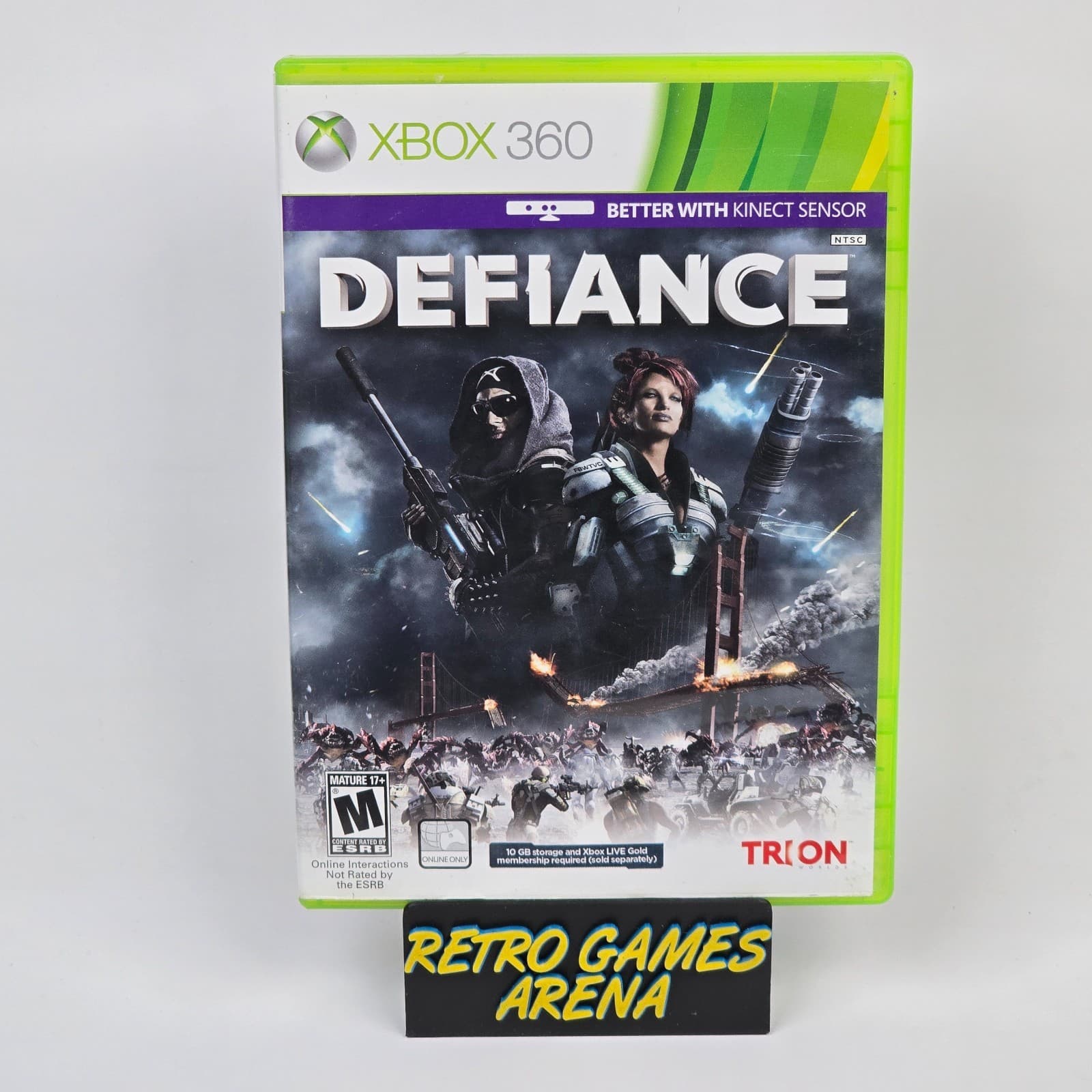 Defiance (Xbox 360) CIB COMPLETE