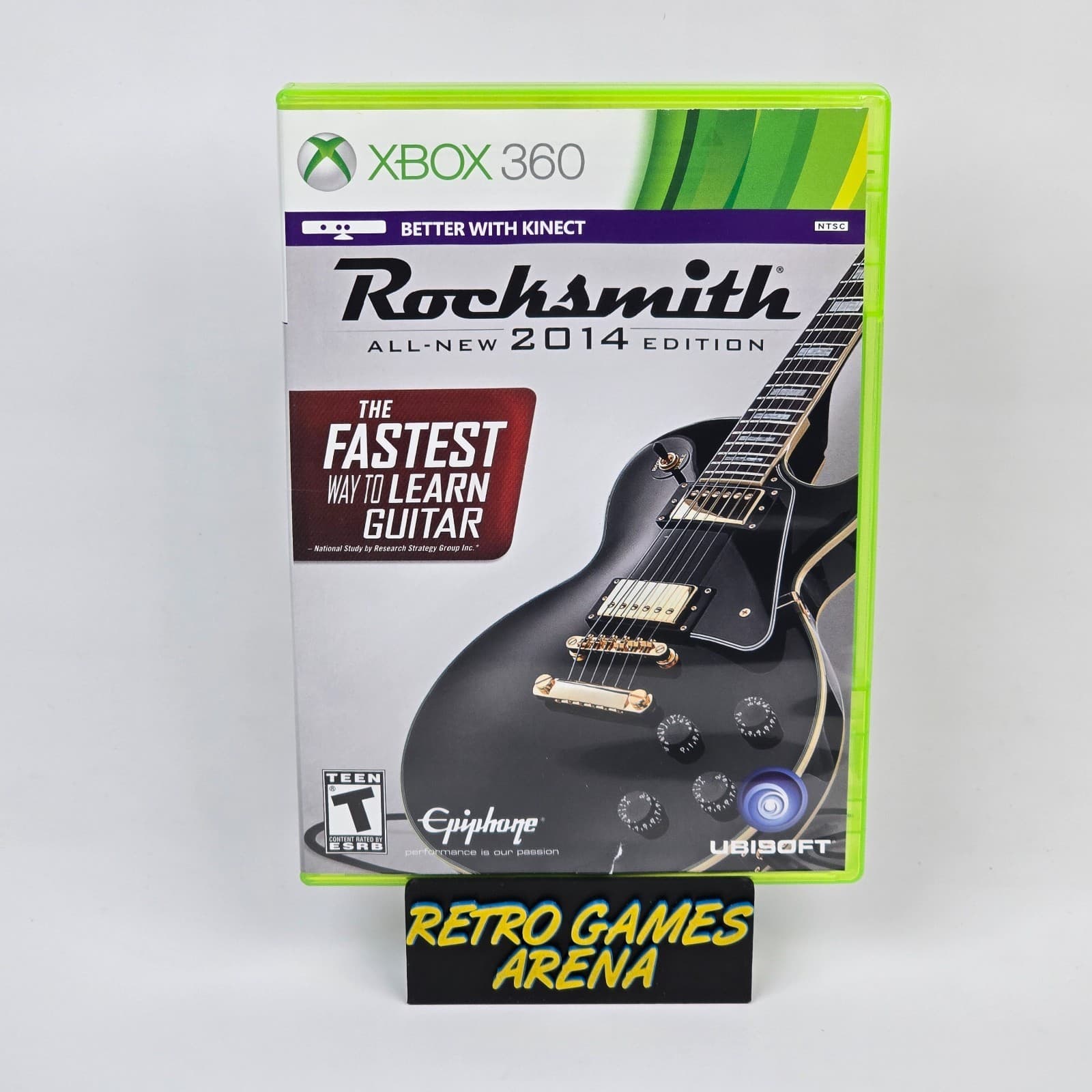 Rocksmith: 2014 Edition (Xbox 360) Case & Disc