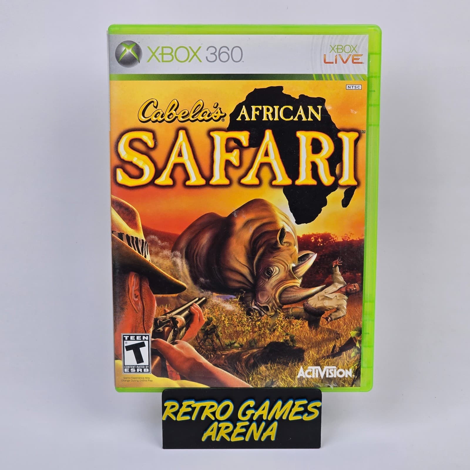 Cabela's African Safari (Xbox 360) CIB COMPLETE