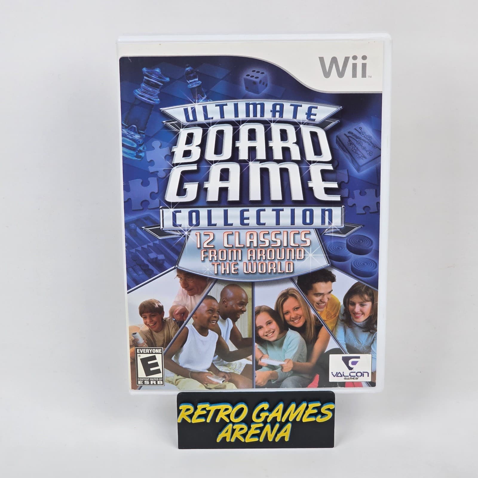 Ultimate Board Game Collection (Nintendo Wii) Case & Disc