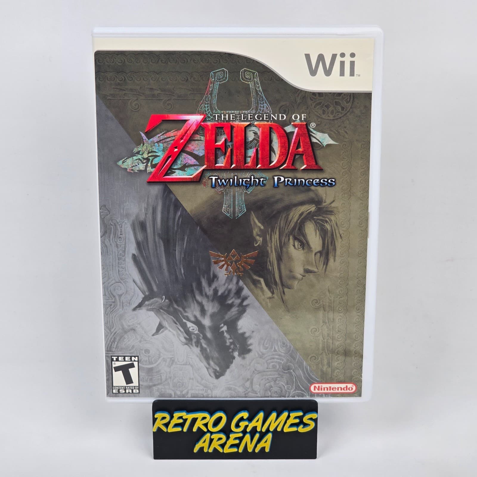 The Legend of Zelda: Twilight Princess (Nintendo Wii) Case & Disc