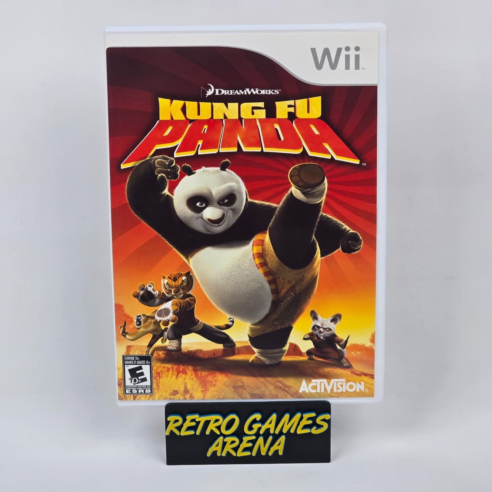 Kung Fu Panda (Nintendo Wii) Case & Disc