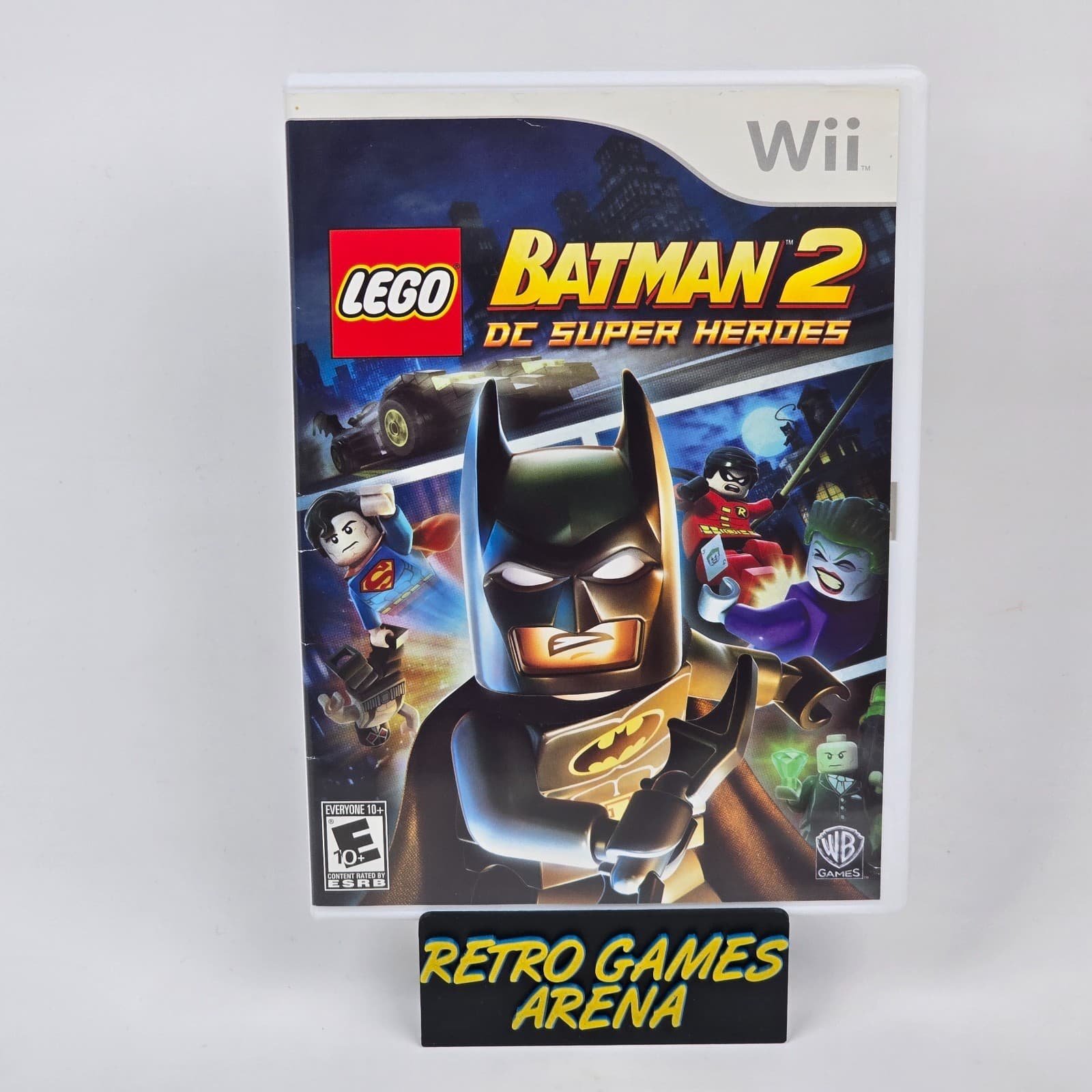 LEGO Batman 2: DC Super Heroes (Nintendo Wii) Case & Disc