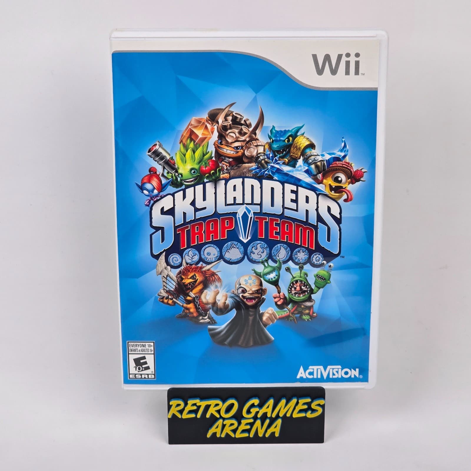 Skylanders: Trap Team (Nintendo Wii) Case & Disc